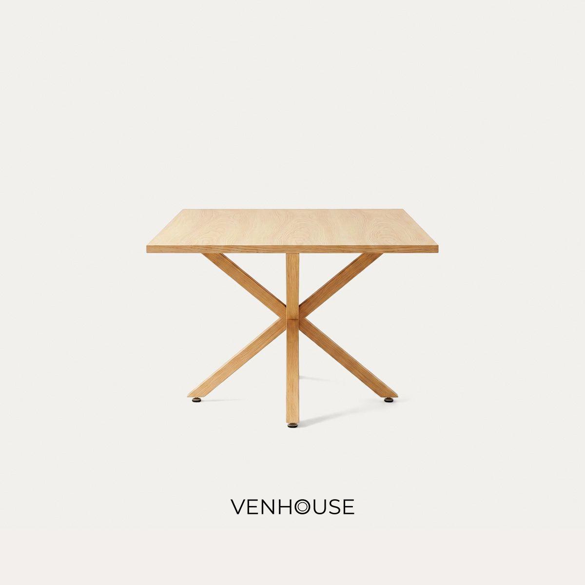 Mesa Comedor Argo Rectangular 160cm Venhoouse Natural-4