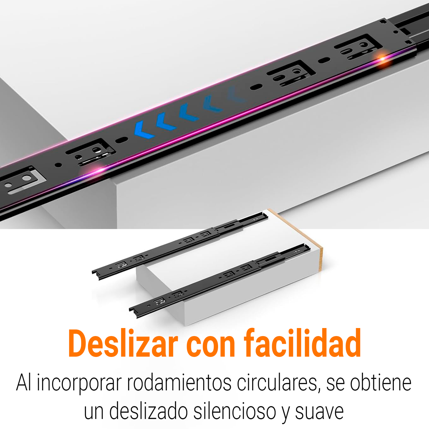 Pack 2 Organizadores Repisa Extraíble Cajones Despensa 28cm-6