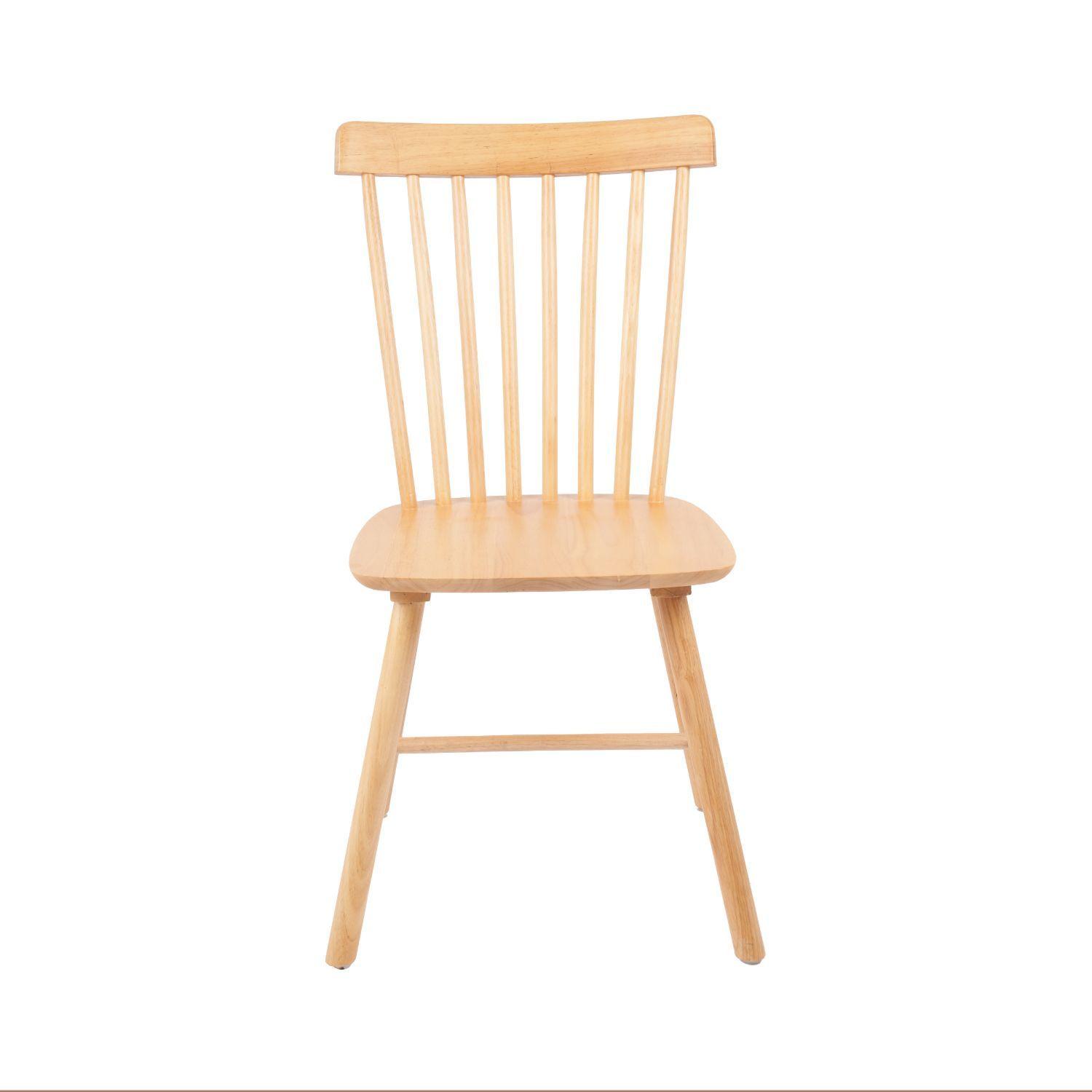 Silla De Comedor Windsor Madera Natural Venhoouse-1