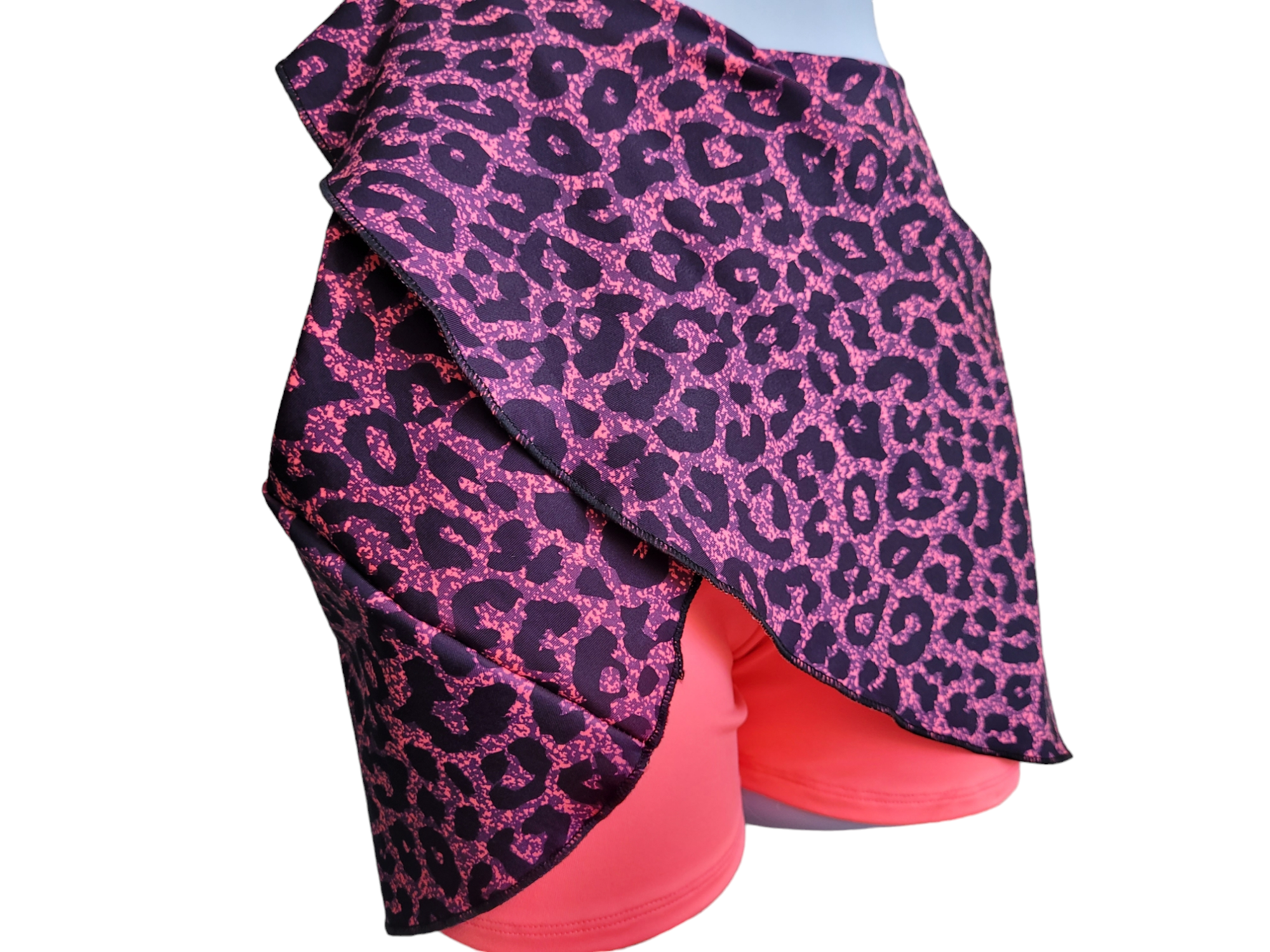 Falda Short Con Diseño Animal Print-0