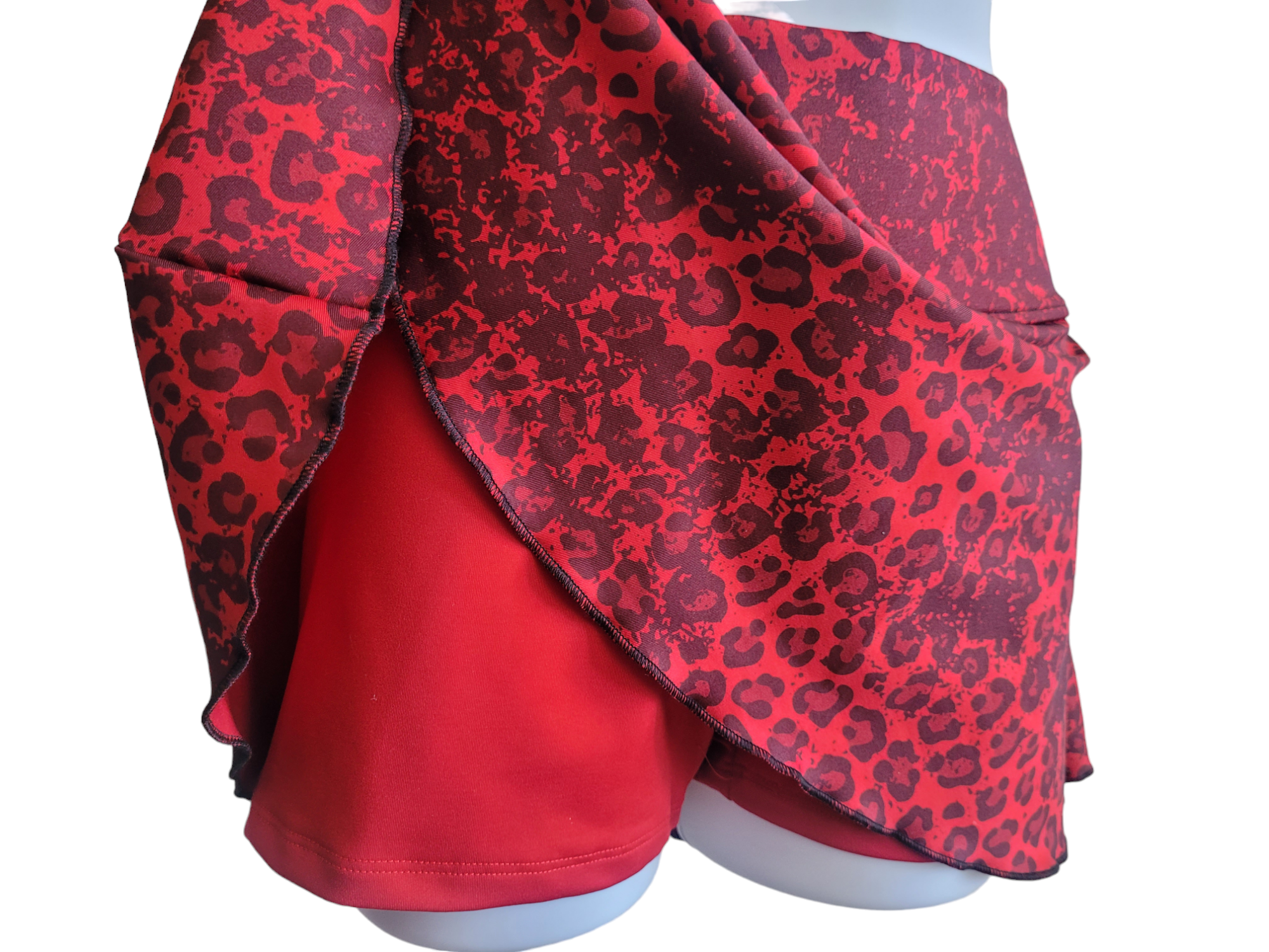 Falda Short Con Diseño Animal Print-0
