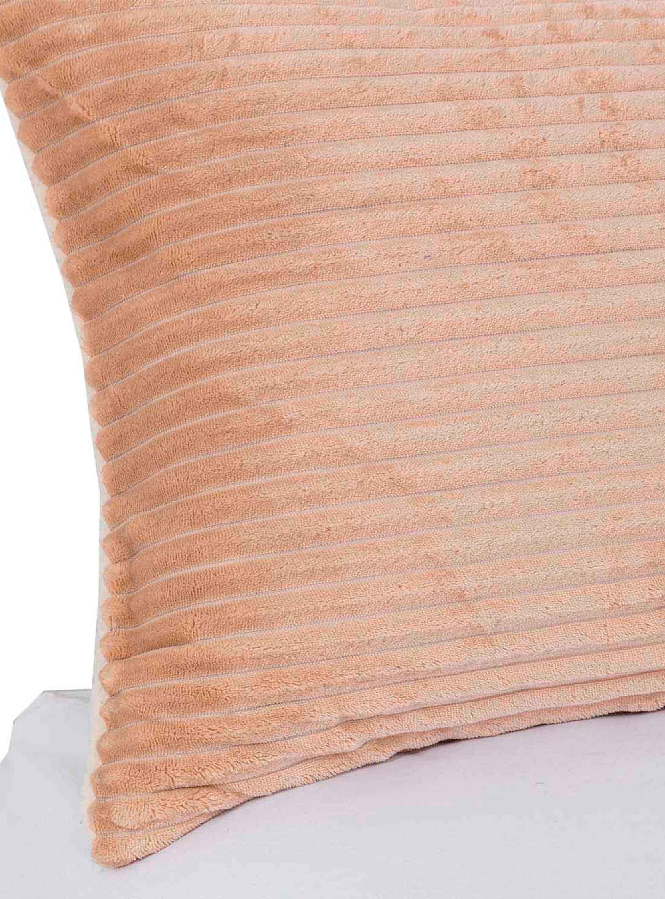 Cobertor  Reversible Sherpa 2 Plazas Cotelón Beige-2