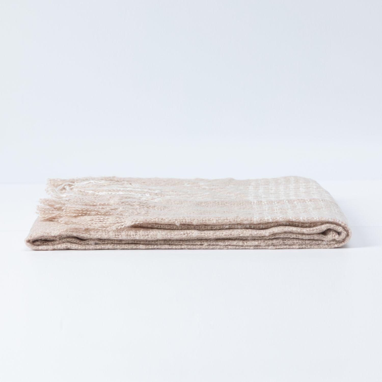 Manta Valencia 125X150 Beige-2