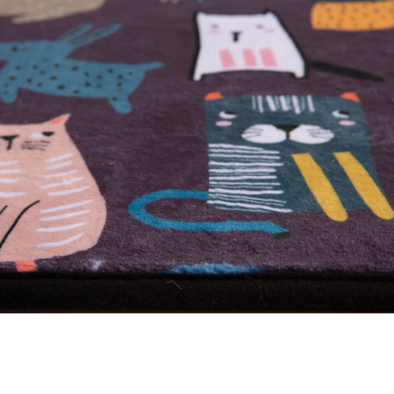 Limpiapiés Pets Design 35X60 Azul-2