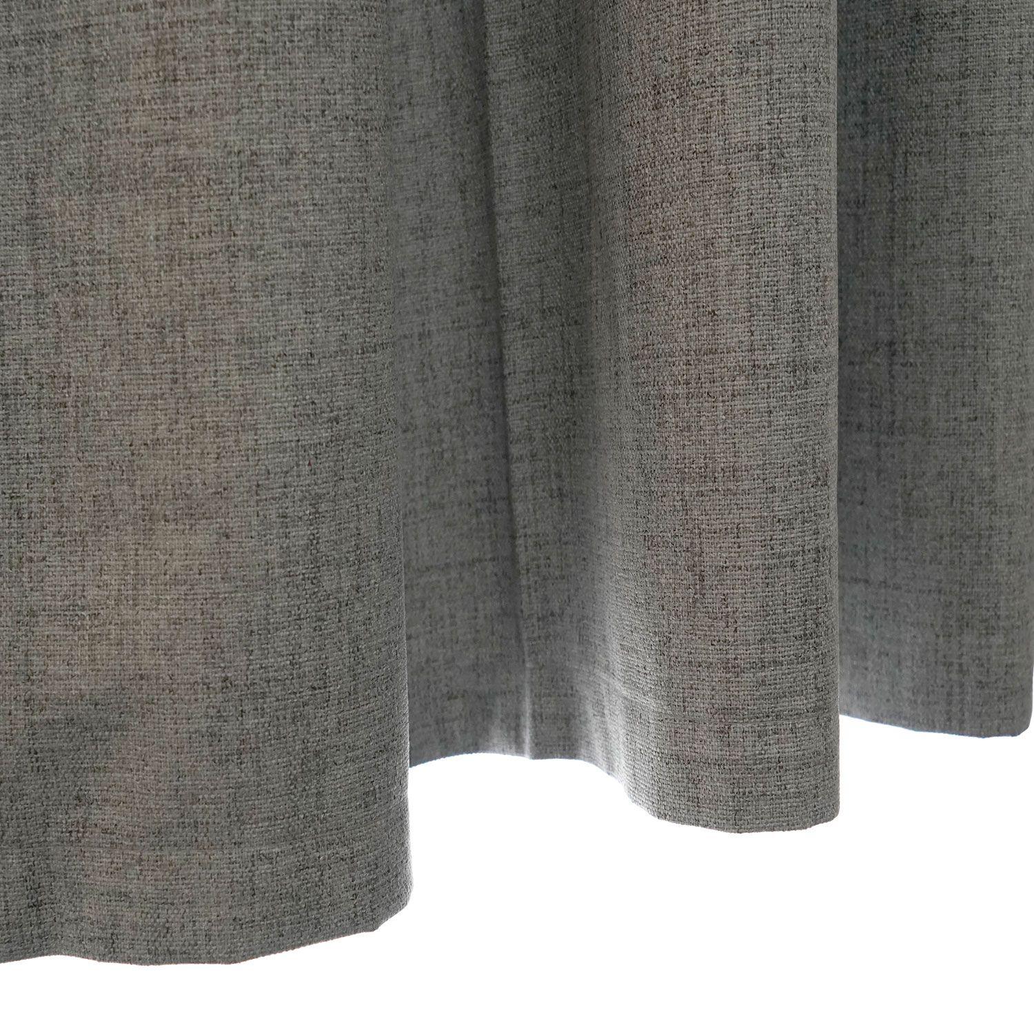 Cortina Blackout 2 Paños Altea Gris Oscuro-4