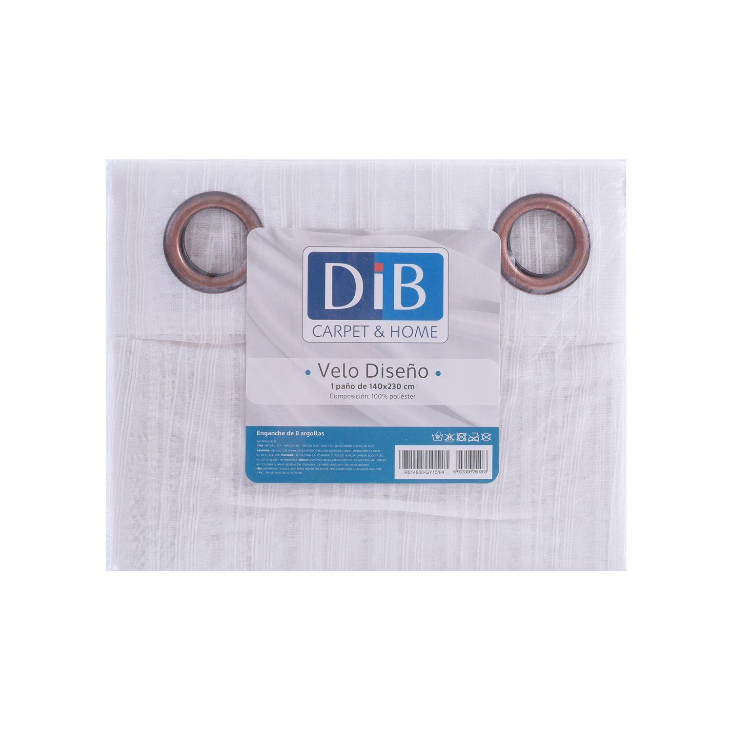 Cortina Velo Diseo 140X230 Beige Gys15 -3
