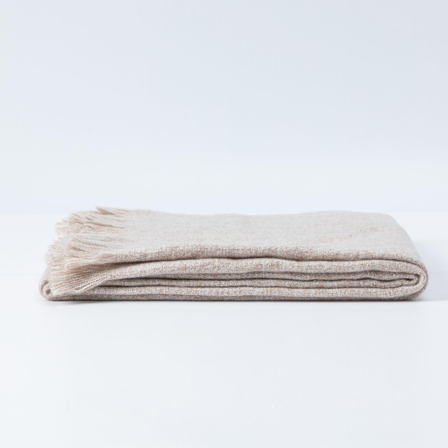 Manta Barcelona 125X150 Beige-3