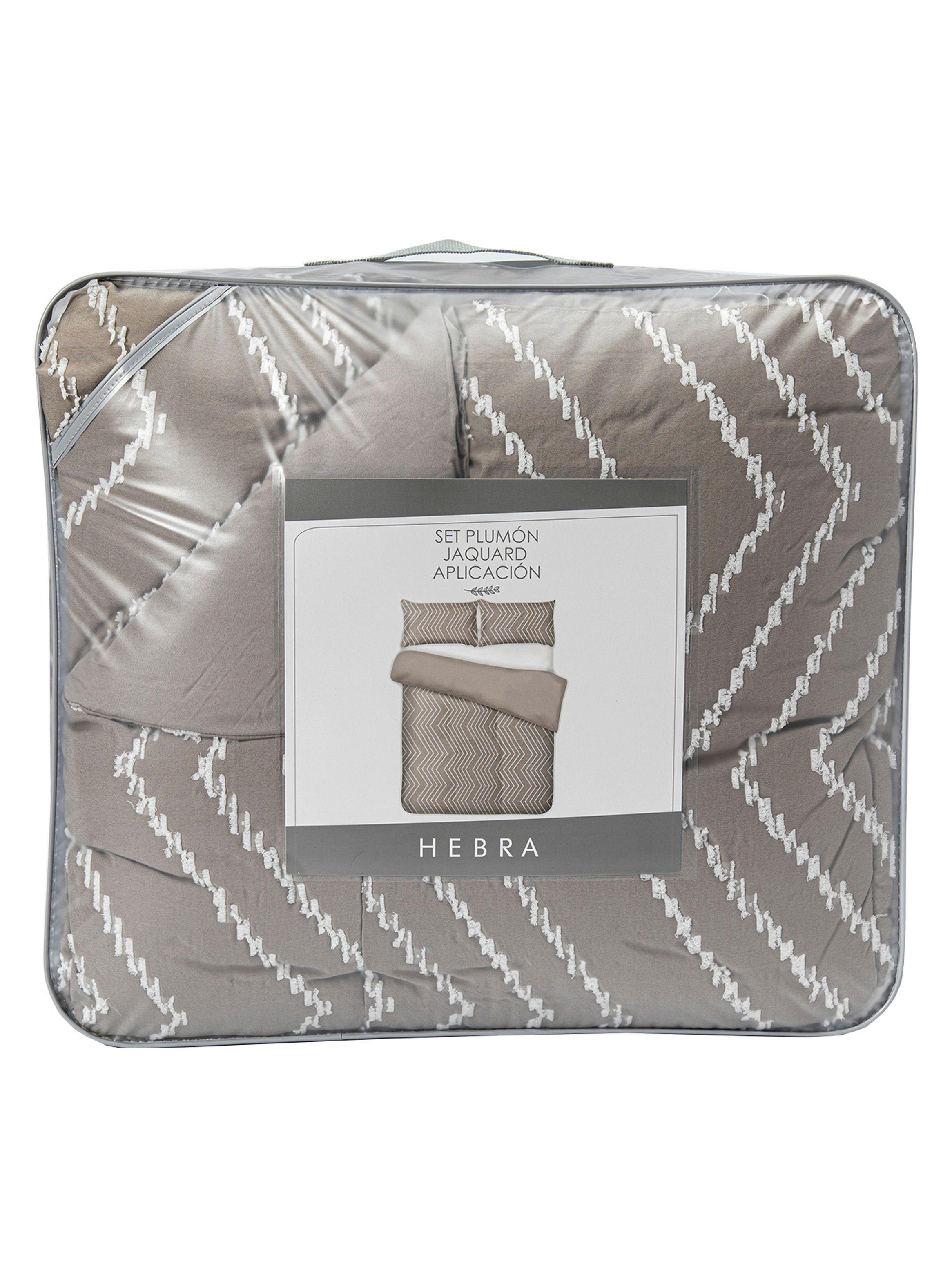 Plumón Jacquard  King Zigzag G-3