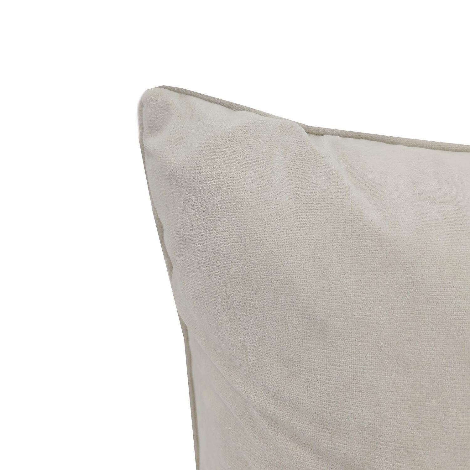Cojin Terciopelo Beige 45X45-2