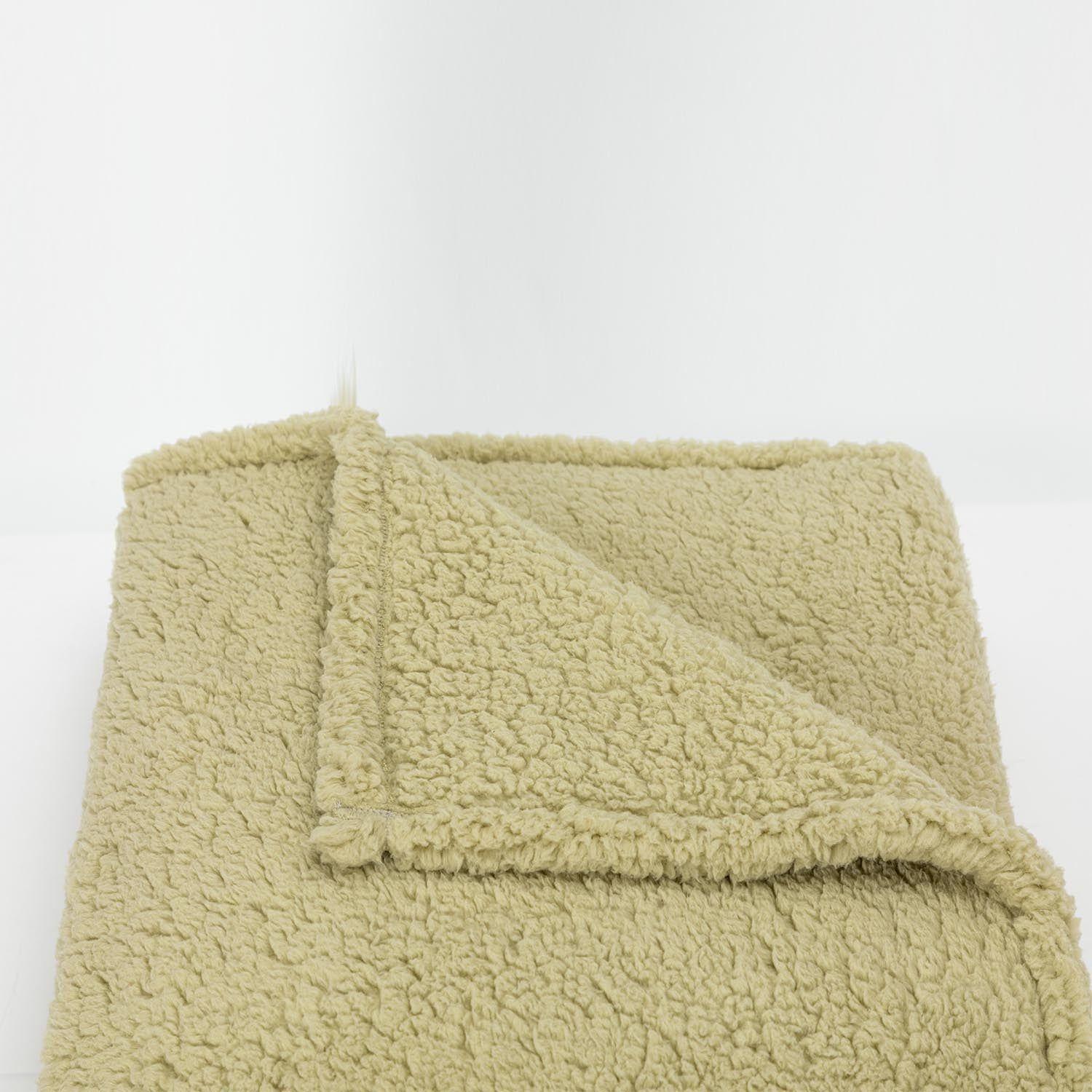 Manta Sherpa 125X150 Sevilla Verde-2