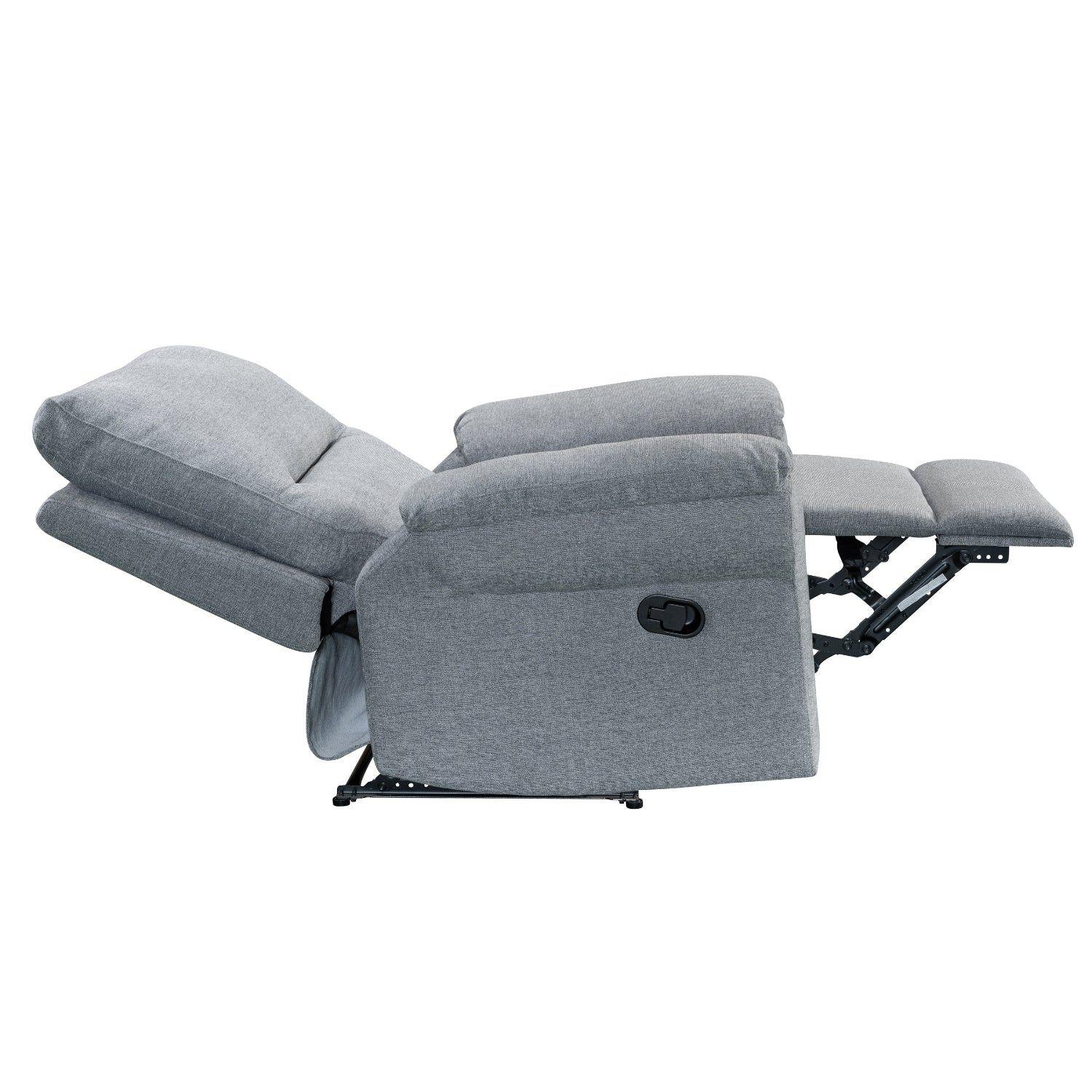 Berger Reclinable 1  Cuerpo Seúl Gris Claro-4