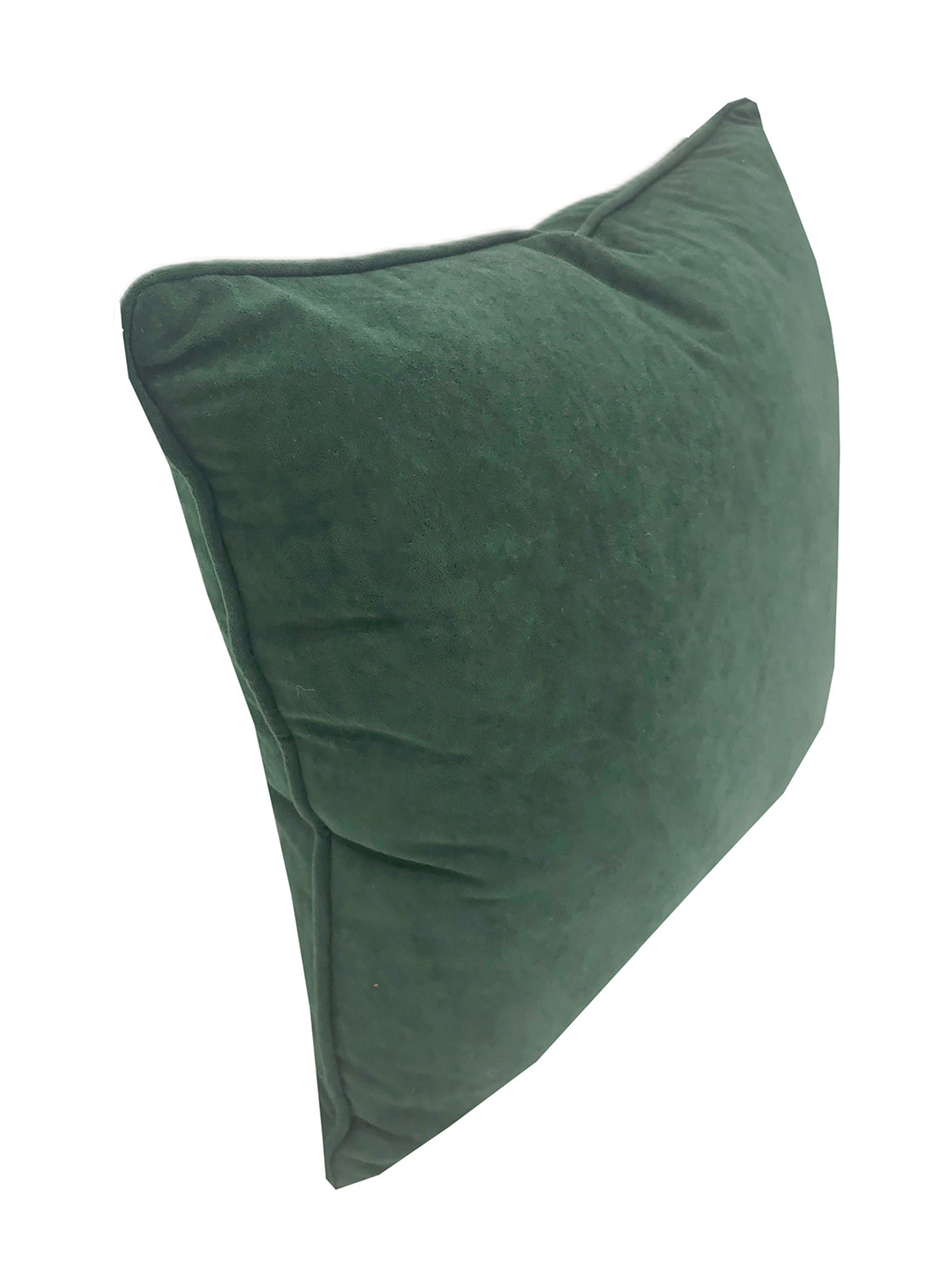 Cojin Terciopelo Verde 45X45-2
