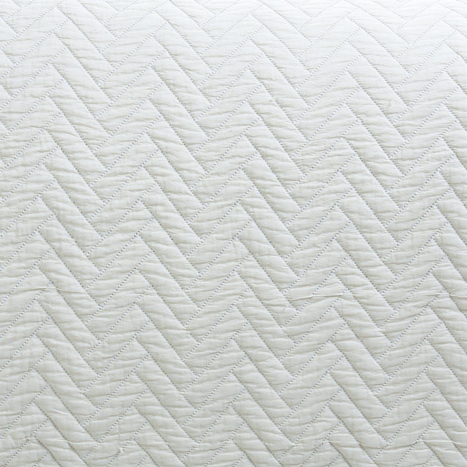 Quilt Geometric 1.5P Natural-2