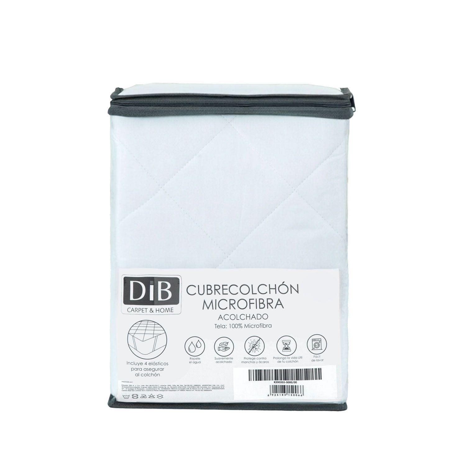 Cubrecolchón Microfibra 1.5 plazas Waterproof-5