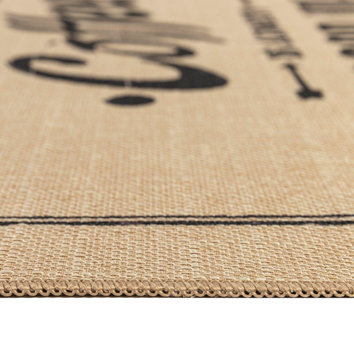 Limpiapiés Kitchen Linen Look 45X75 19-3