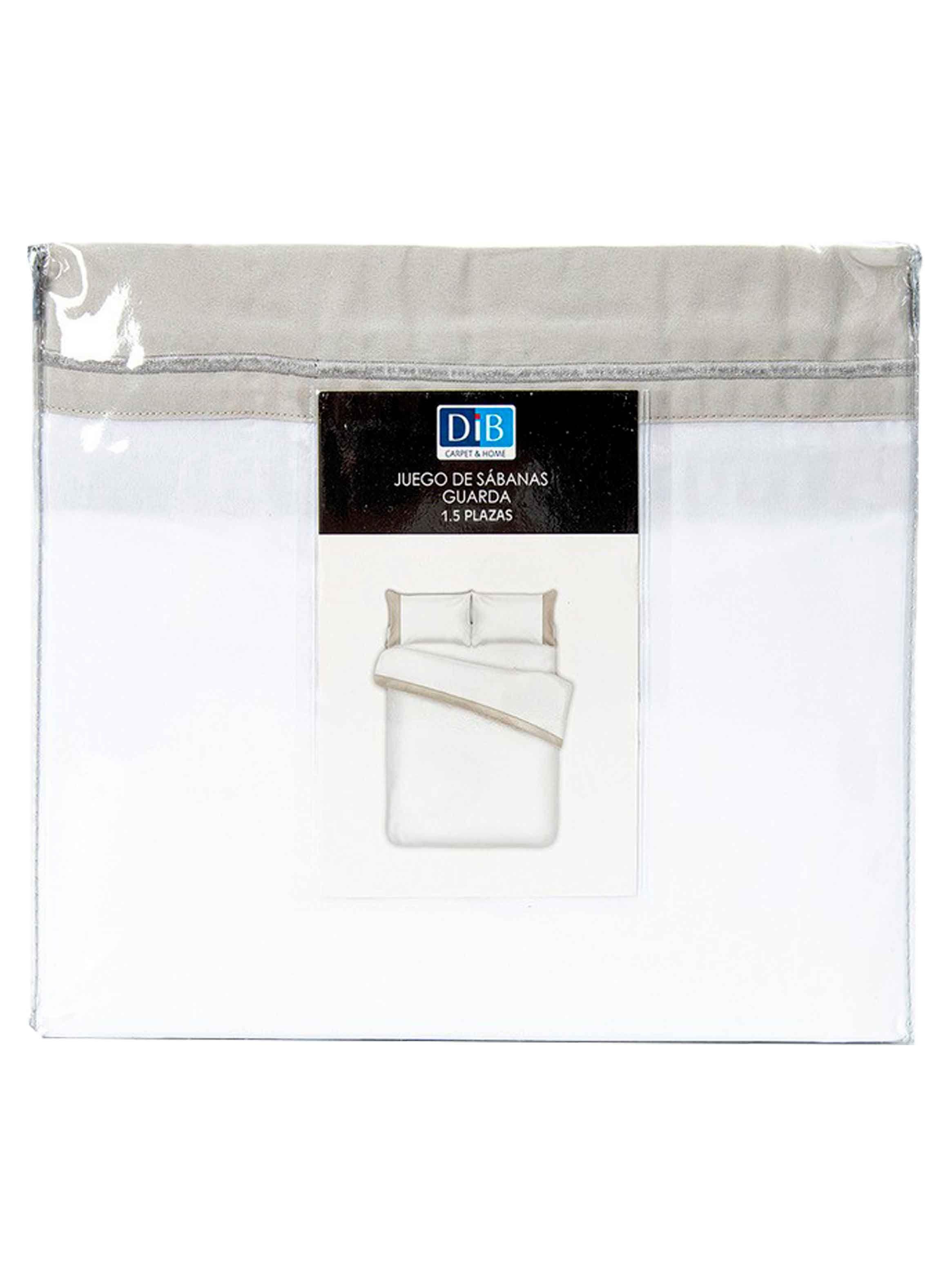 Pack 2 Sabanas Guarda 1.5P Guarda Gris-3