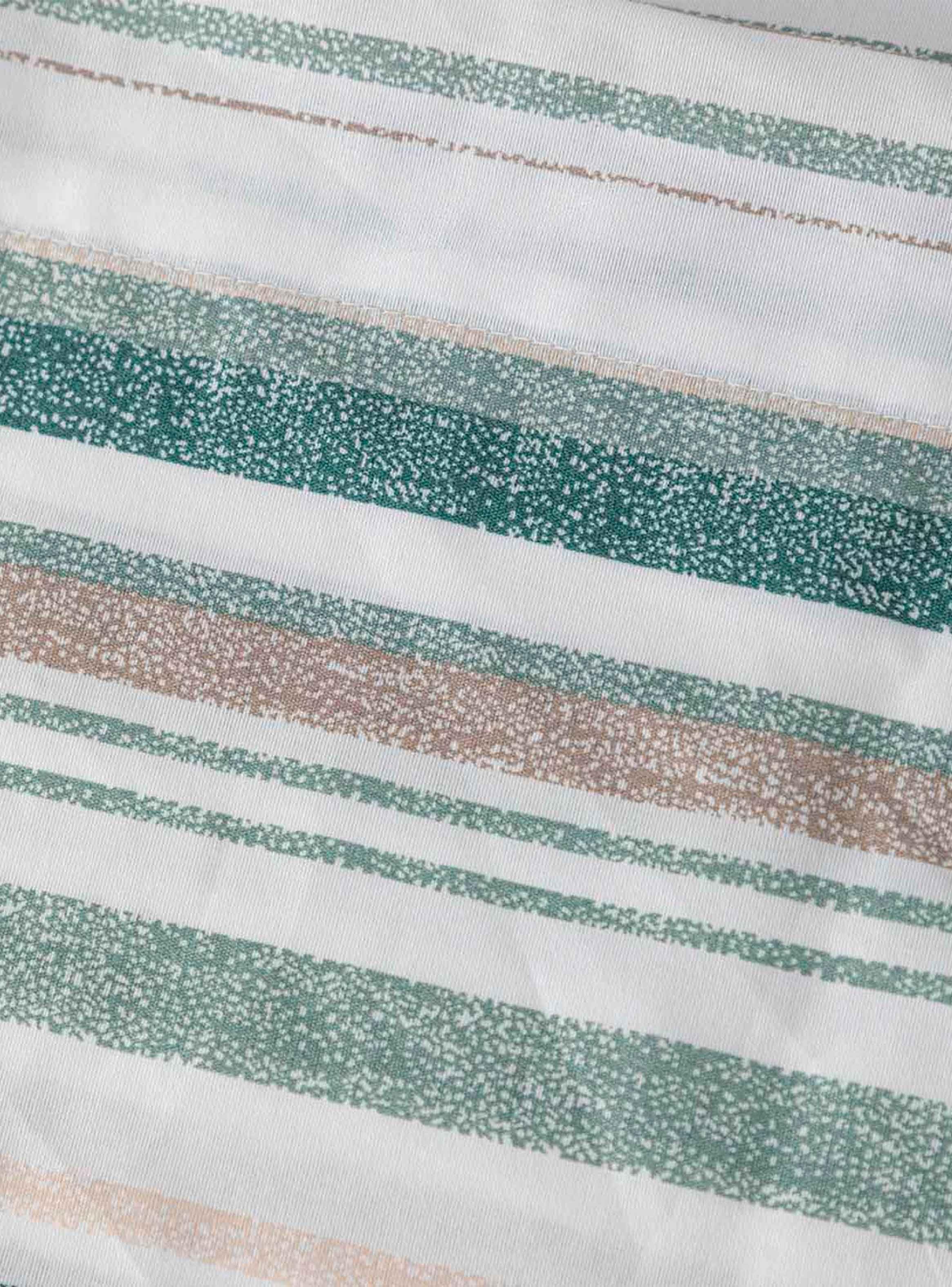 Sabanas Microfibra 1.5 Plaza Lineas Verde-2