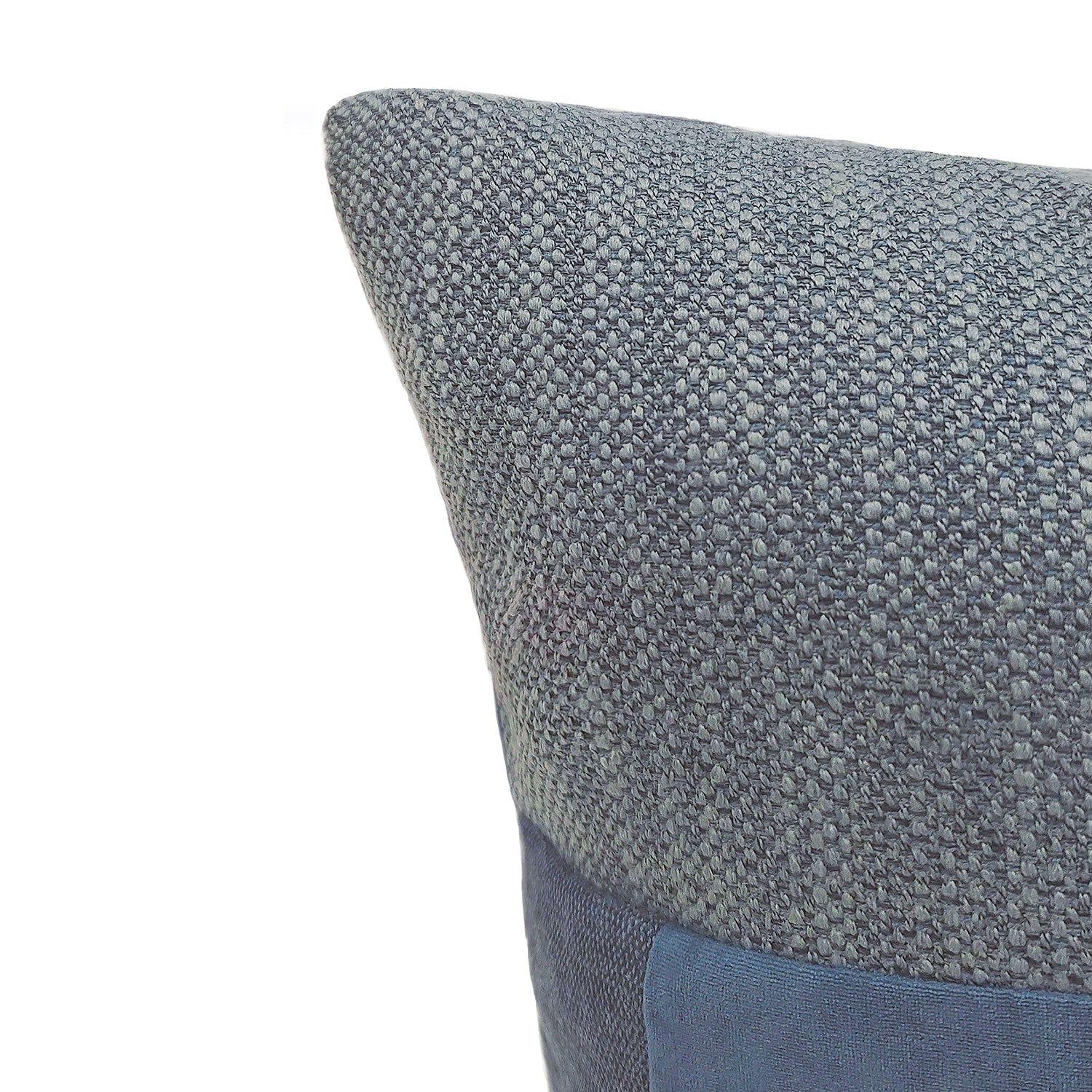 Cojín Patchwork  Azul 45X45-2