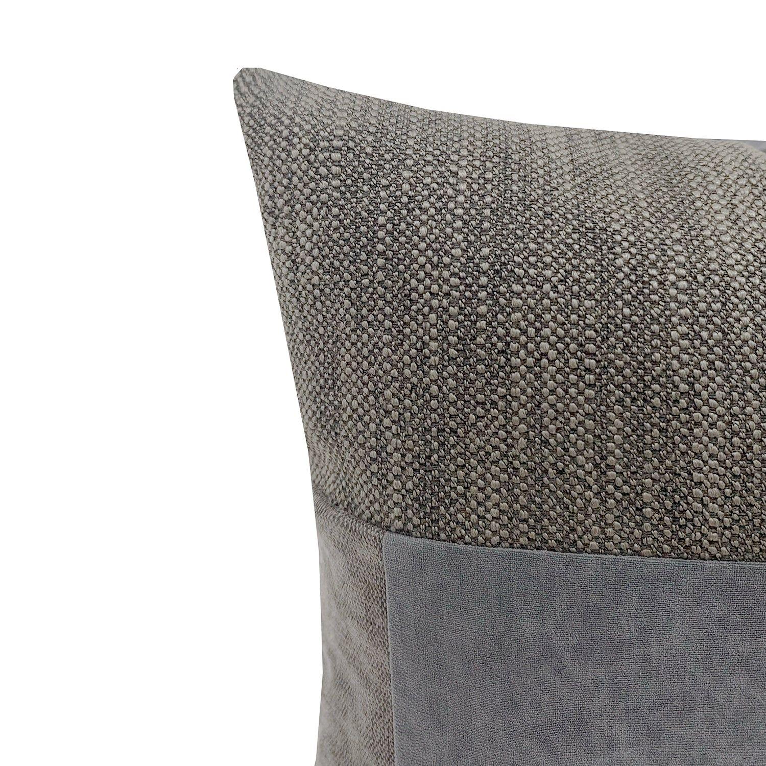 Cojin Patchwork  Gris 45X45-2