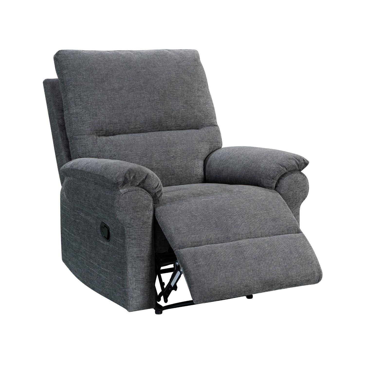 Berger Reclinable 1  Cuerpo Seúl Gris Oscuro-3