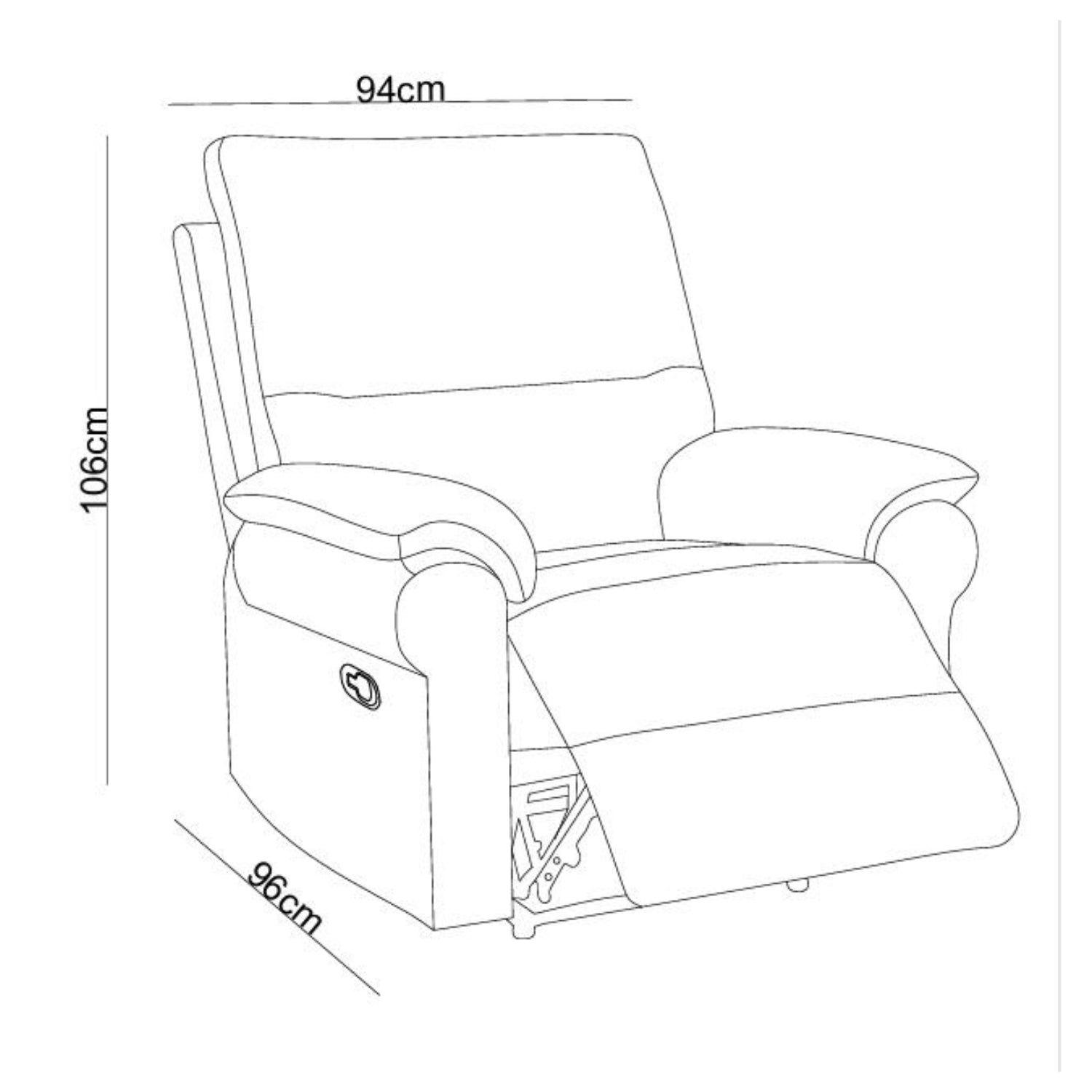 Berger Reclinable 1  Cuerpo Seúl Gris Oscuro-8