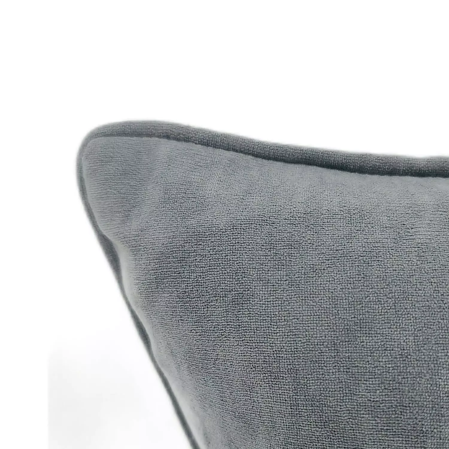 Cojin Terciopelo Gris 45X45-2