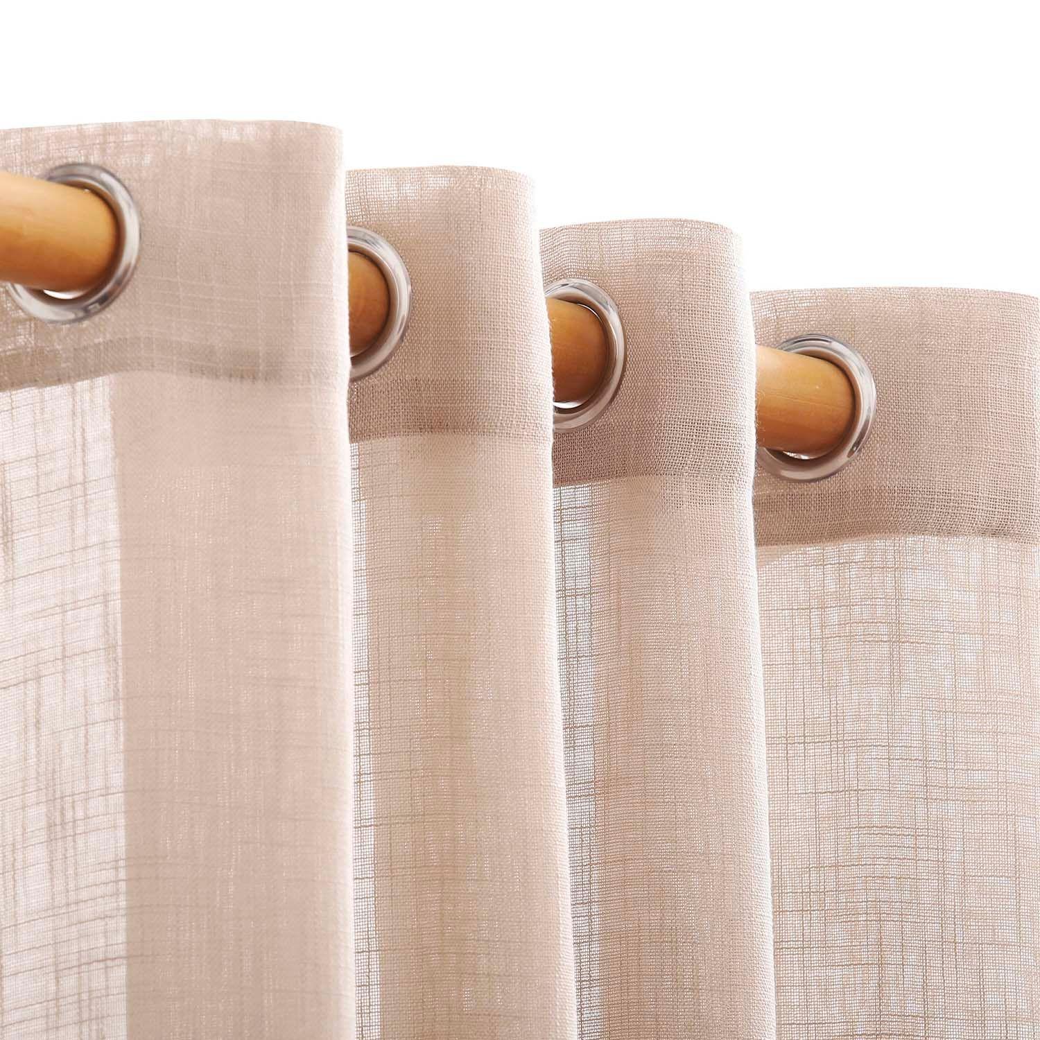 Cortina Velo Glasgow 140X230 Beige-2