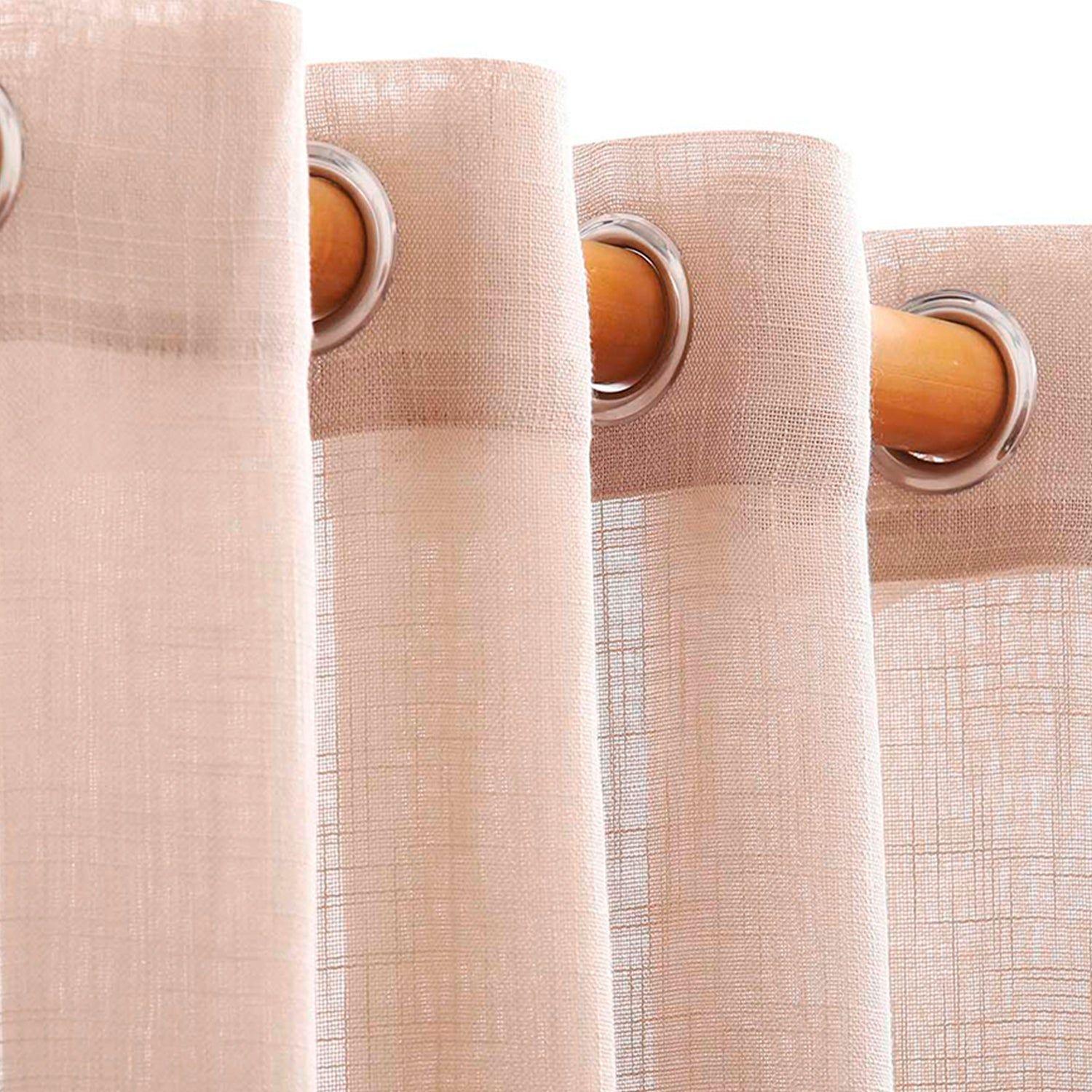 Cortina Velo Glasgow 140X230 Beige-2