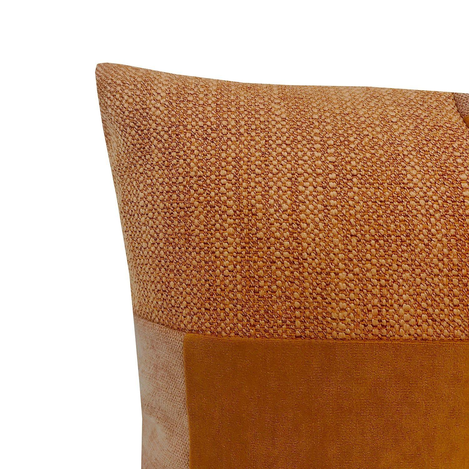 Cojin Patchwork Terracota 45X45-2