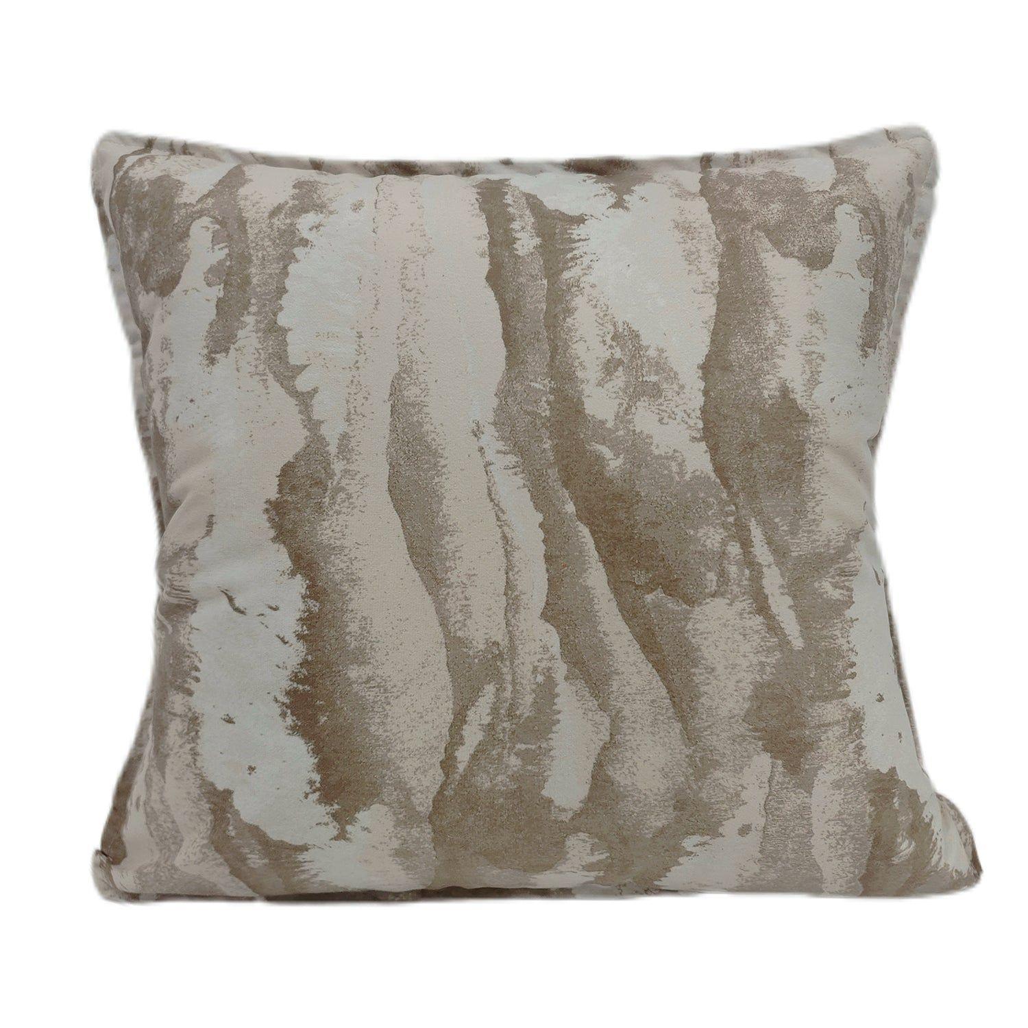 Cojin Estampado Beige 45X45-0