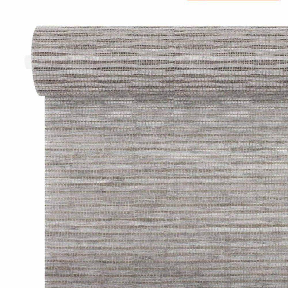 Cortina Roller Natural Fiber Wave 120X230 Gris-4