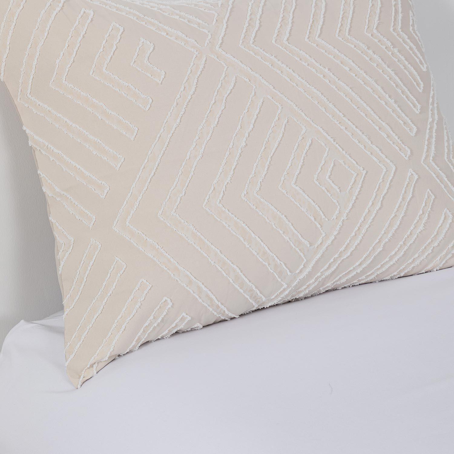 Plumon Jacquard King Flechas Beige-2