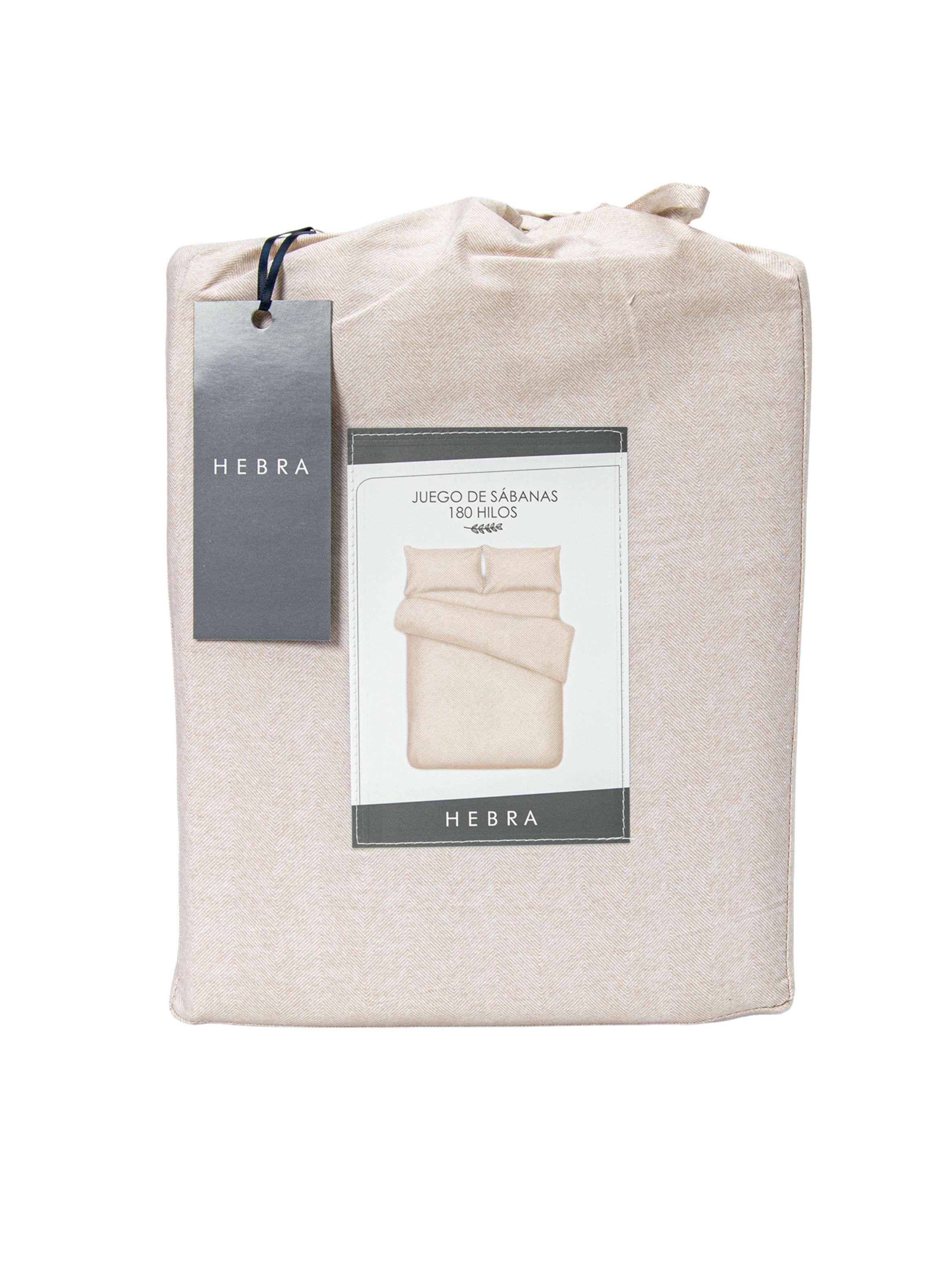 Sabanas 180H 2P Espiga Beige-3