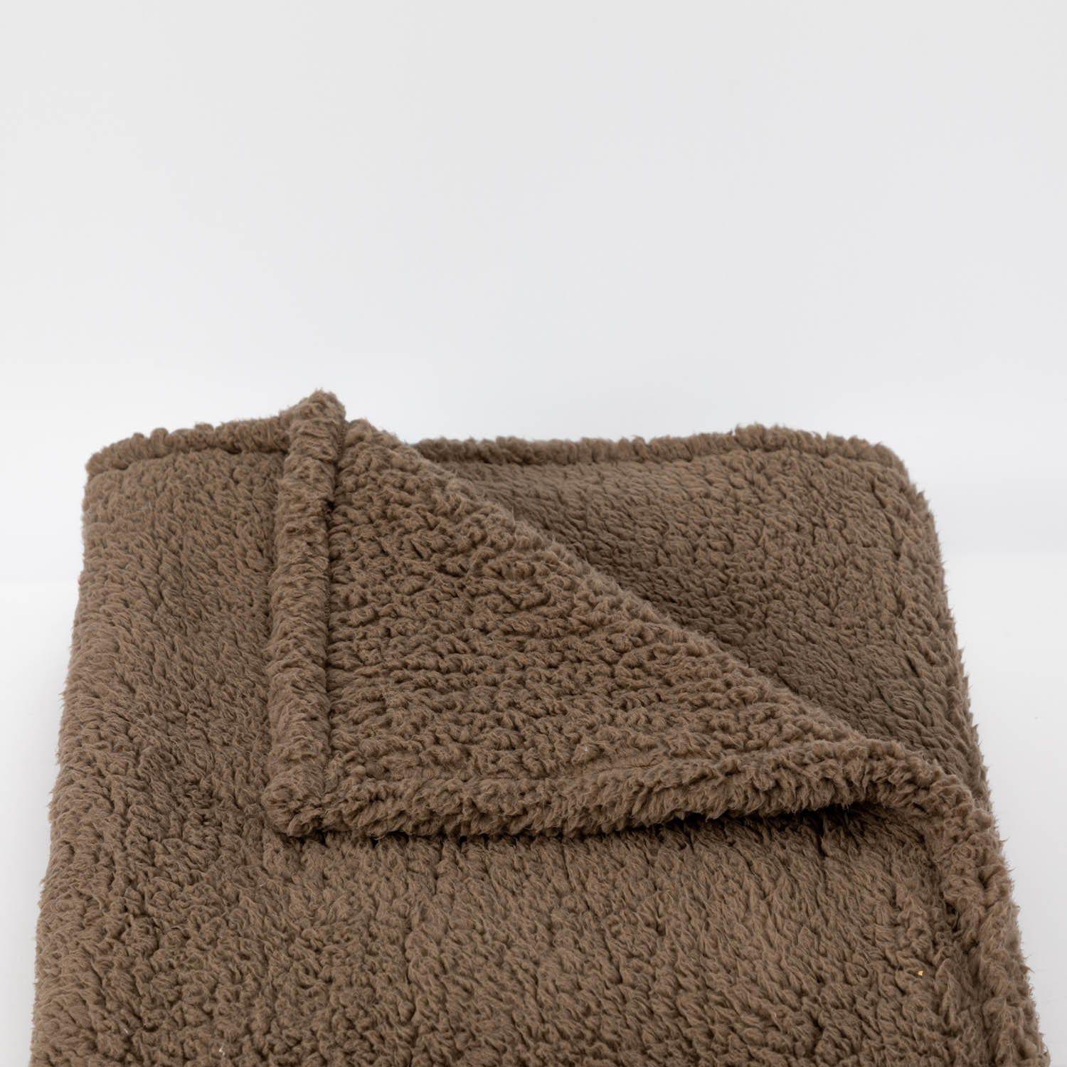 Manta Sherpa 125X150 Sevilla Café-2