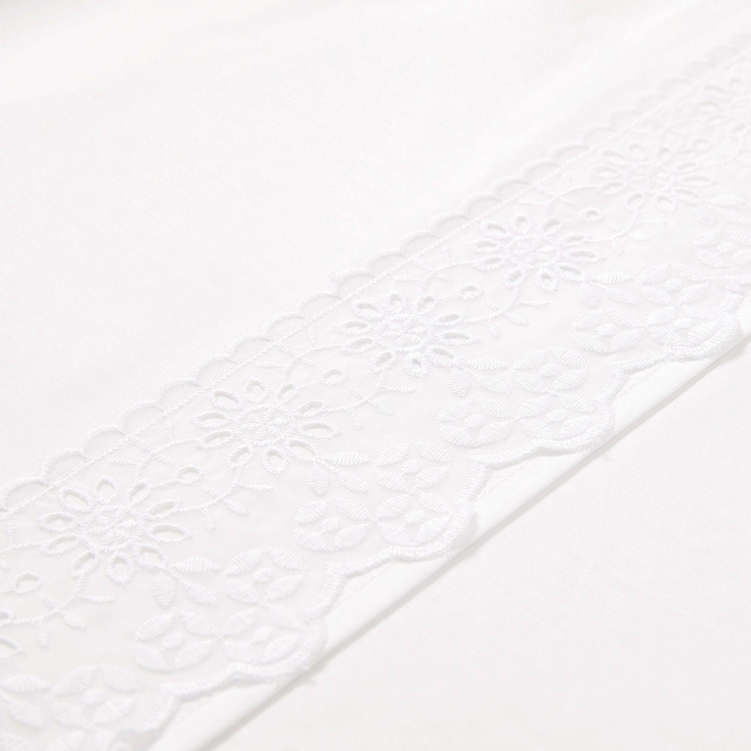 Juego Sabana Broderie Alicante 1.5 P Blanco-1