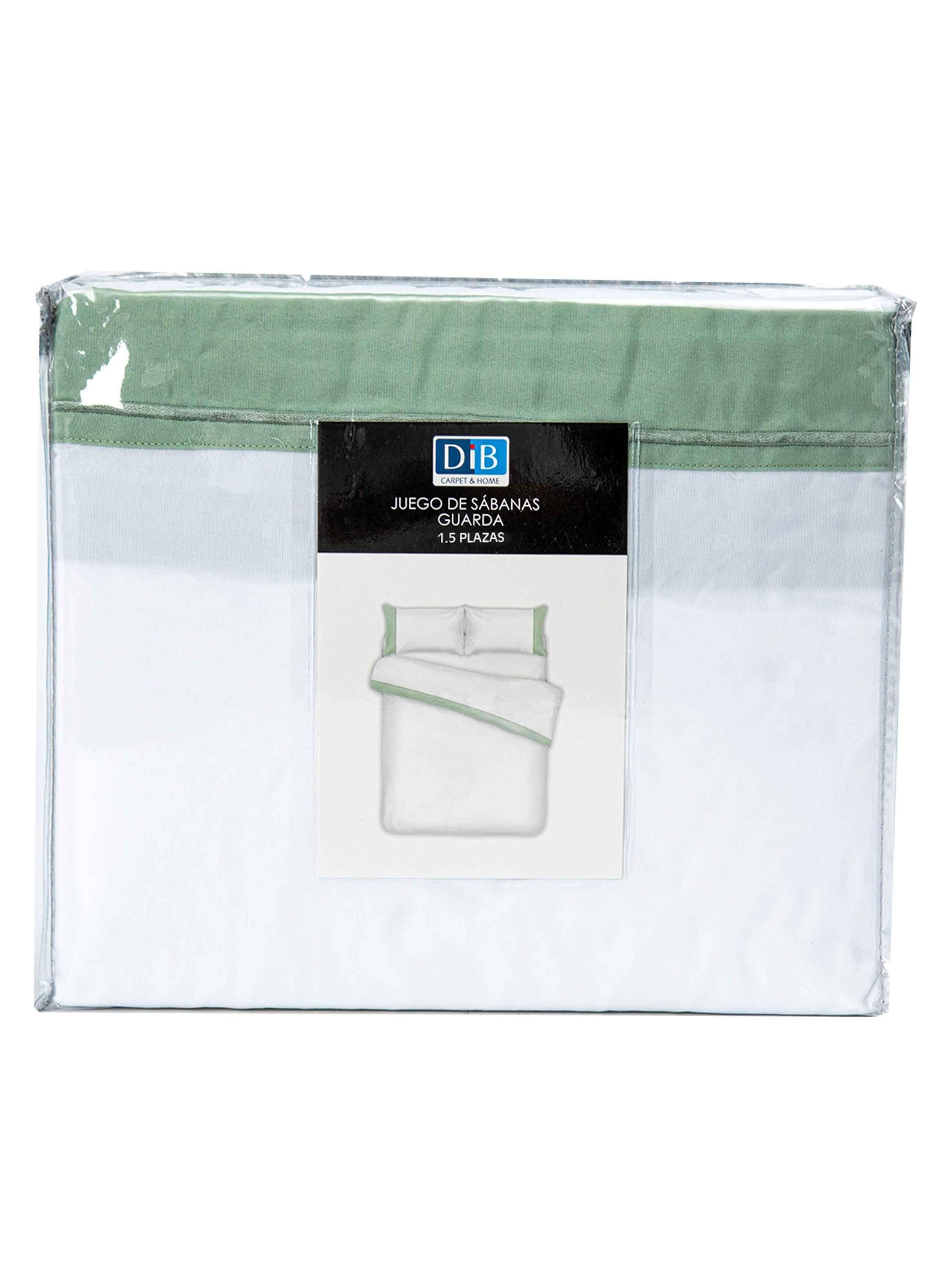 Pack 2 Sabanas Guarda 1.5P Guarda Verde-3