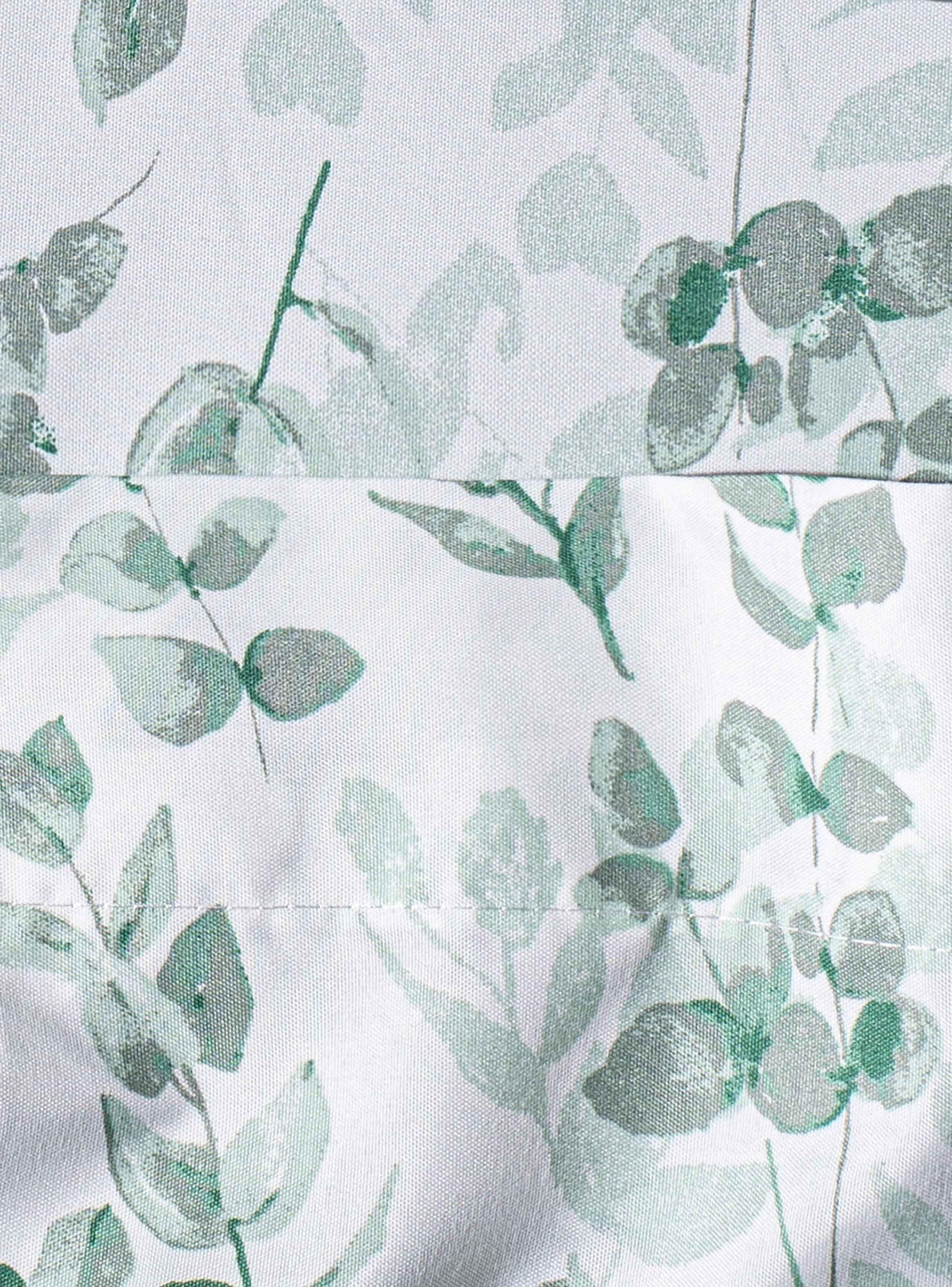 Sabanas Estampadas 1.5P Hojas Verde-2