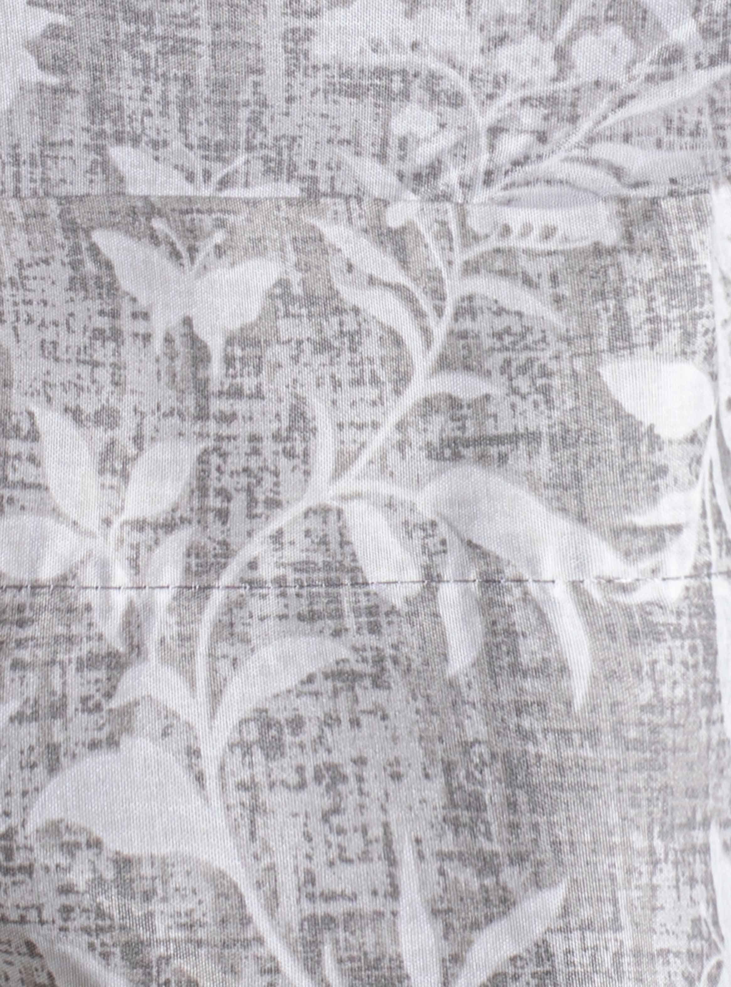 Pack 2 Sabanas Estampadas 1.5P Flores Gris-2