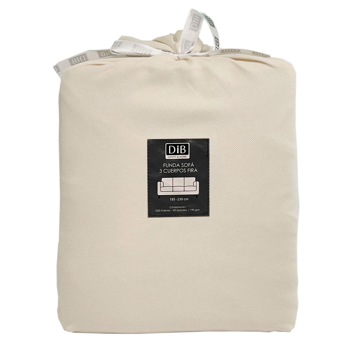 Funda Sofá 3 Cuerpos Fira Crema-7