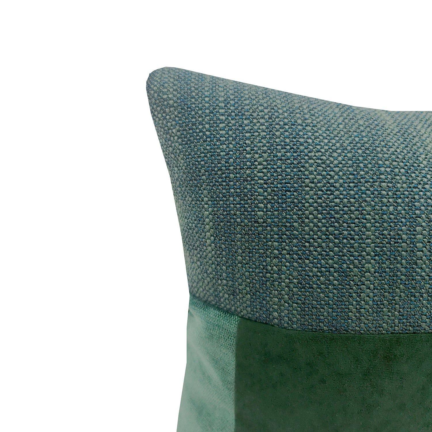 Cojin Patchwork Verde 45X45-2