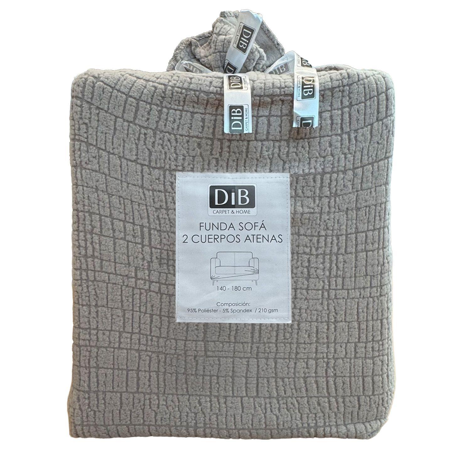 Funda Sofá 2 Cuerpos Atenas Gris-7