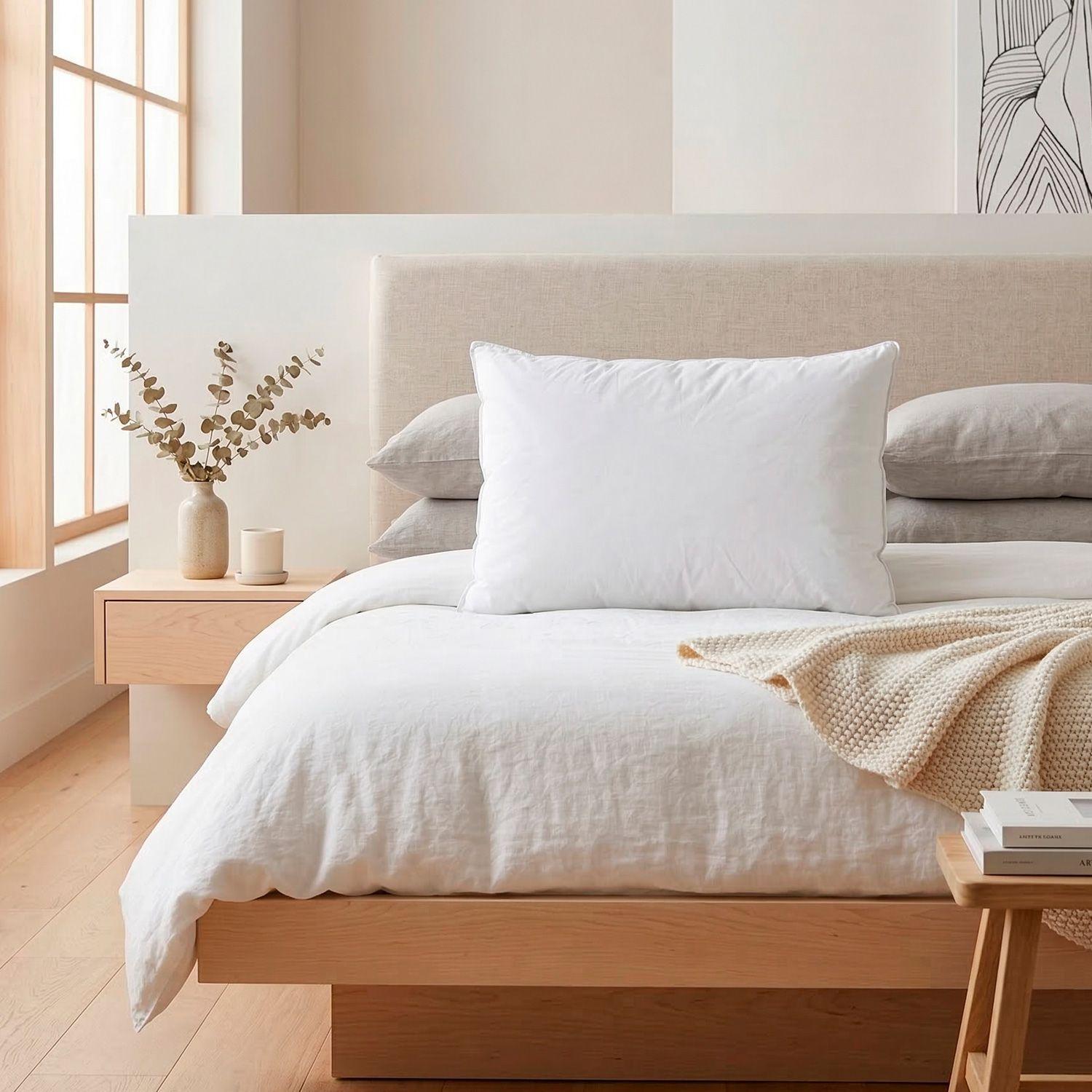 Almohada Pluma Duo 50X70 cm-0