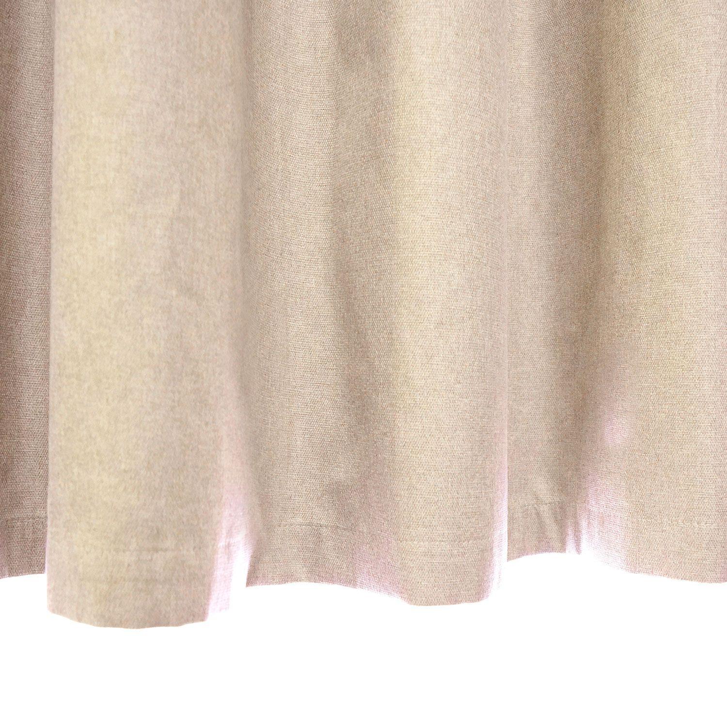 Cortina Blackout 2 Paños Trento Tostado-4