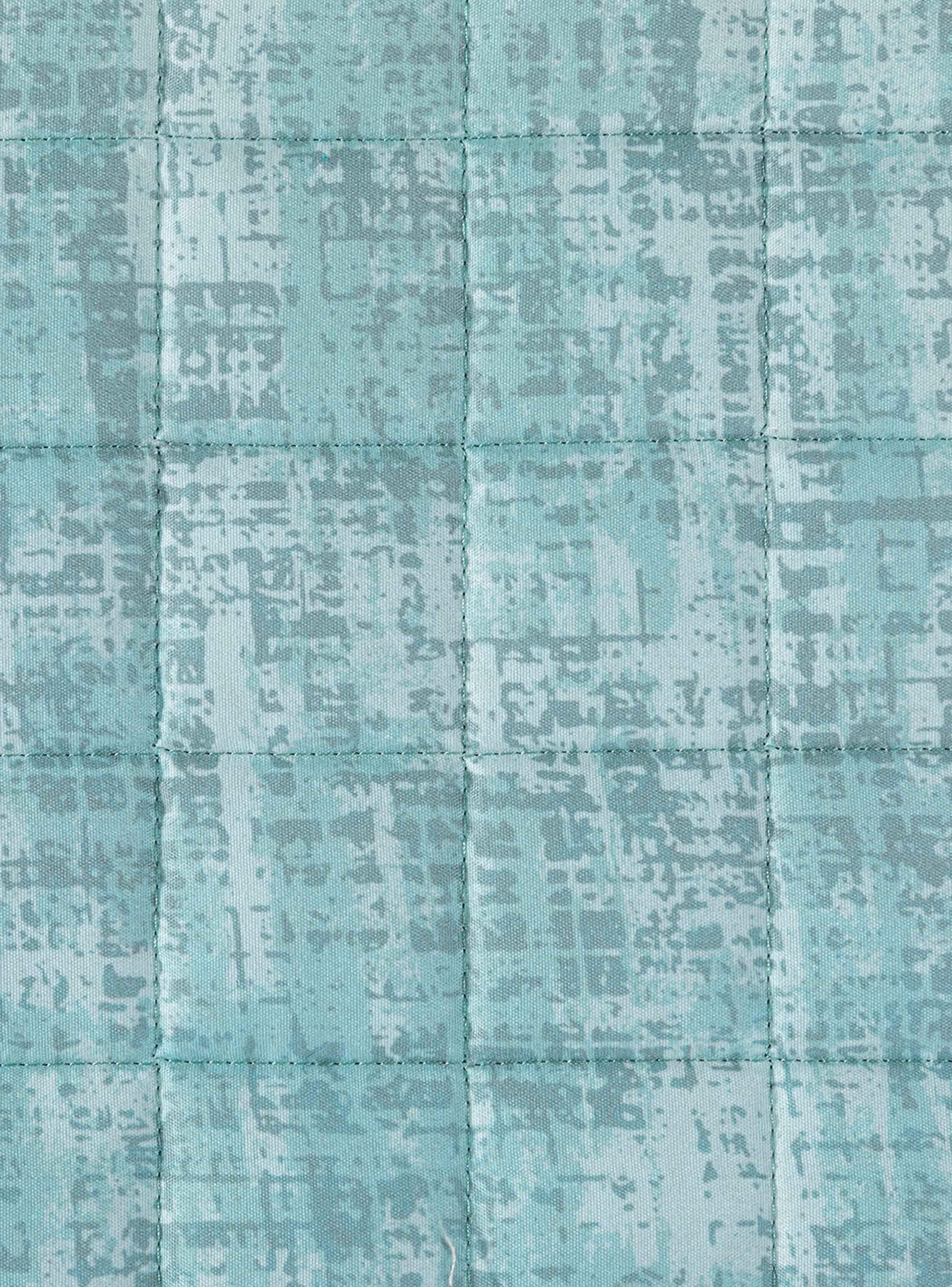 Quilt Reversible Textura King Verde-3
