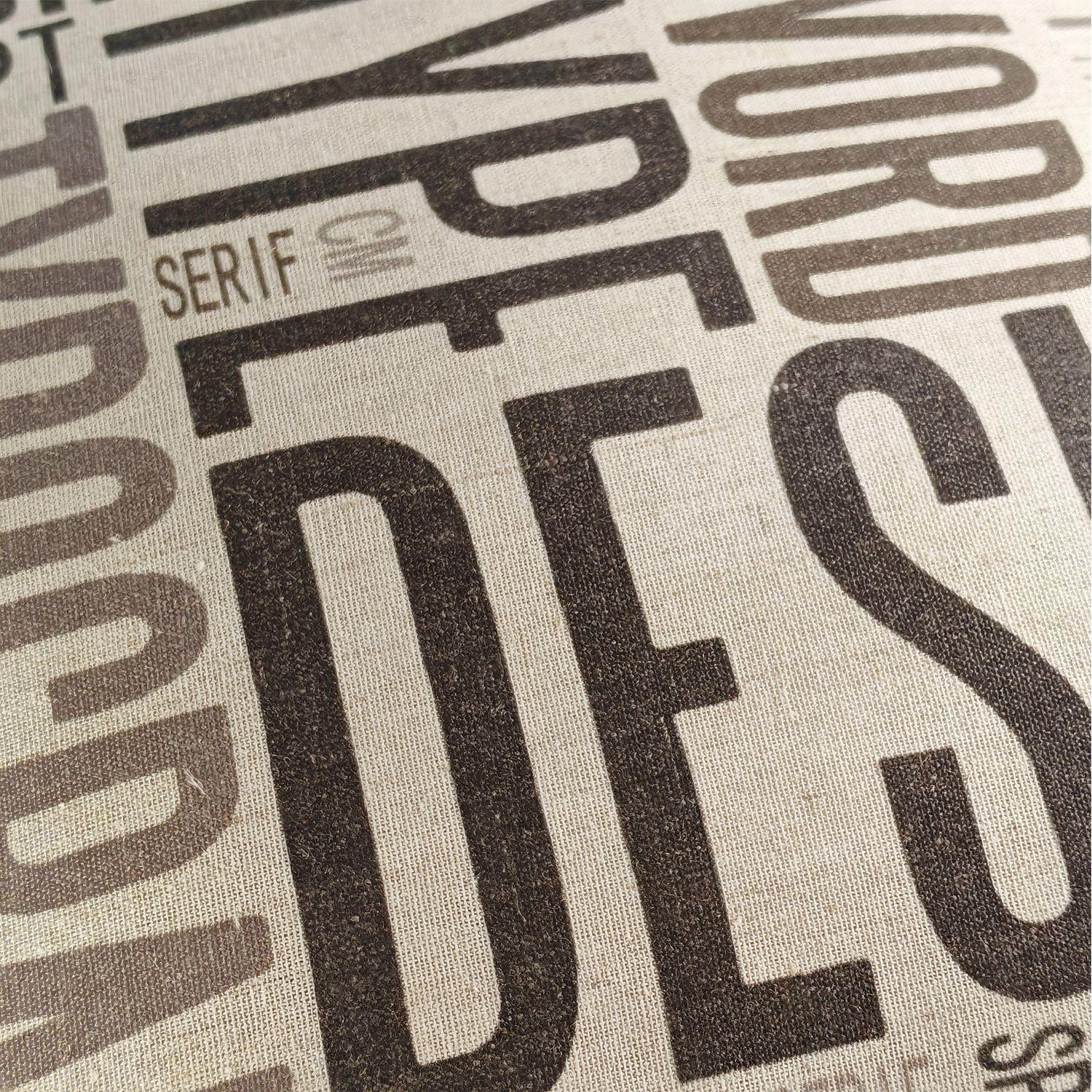 Cojin Lino Look Urban 45X45 Letters-4