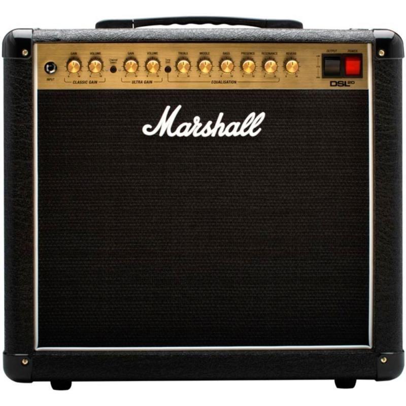 Amplificador Guitarra Combo 20W Marshall DSL20CR-0