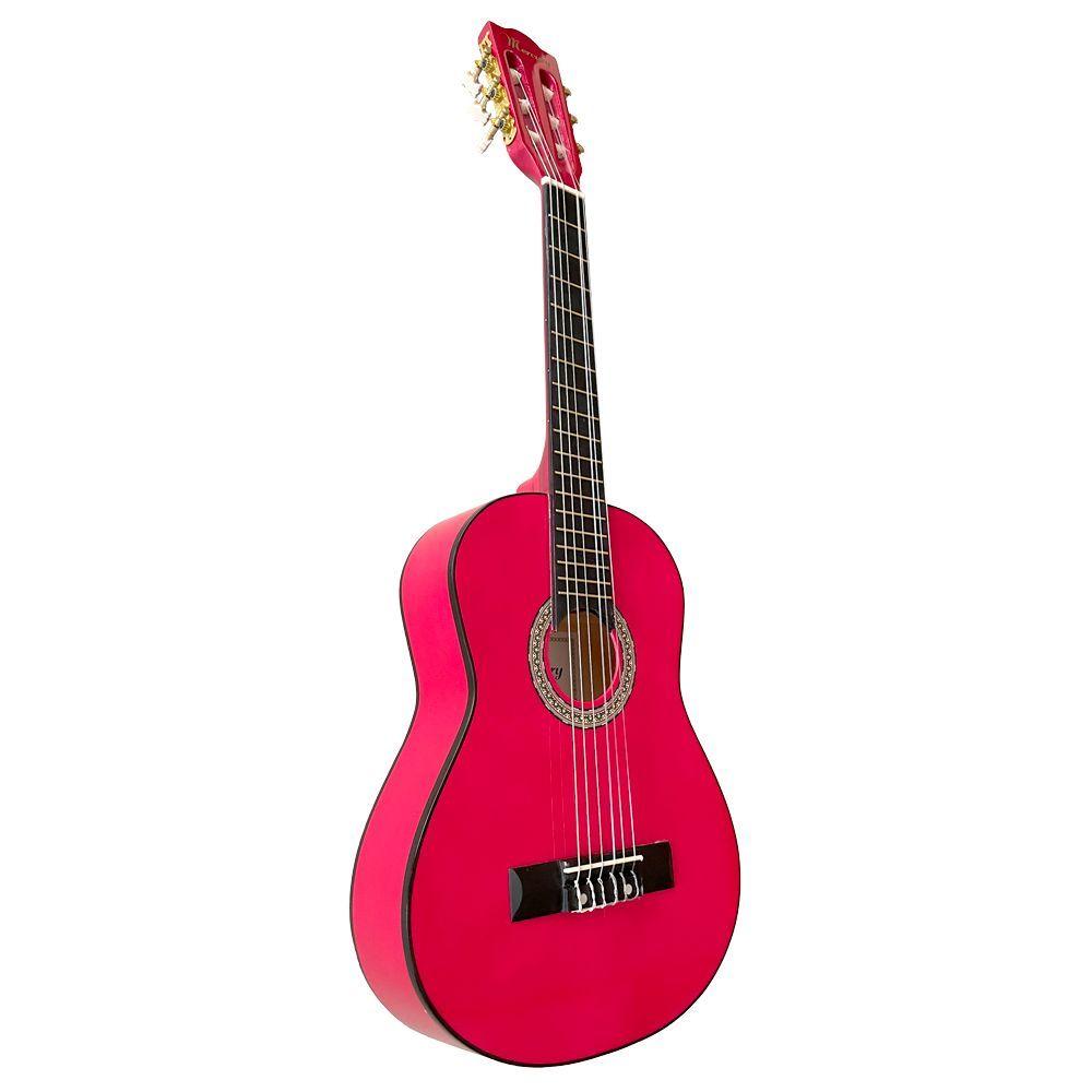 Guitarra Clásica Niño 30" MCG30 Rosada-2