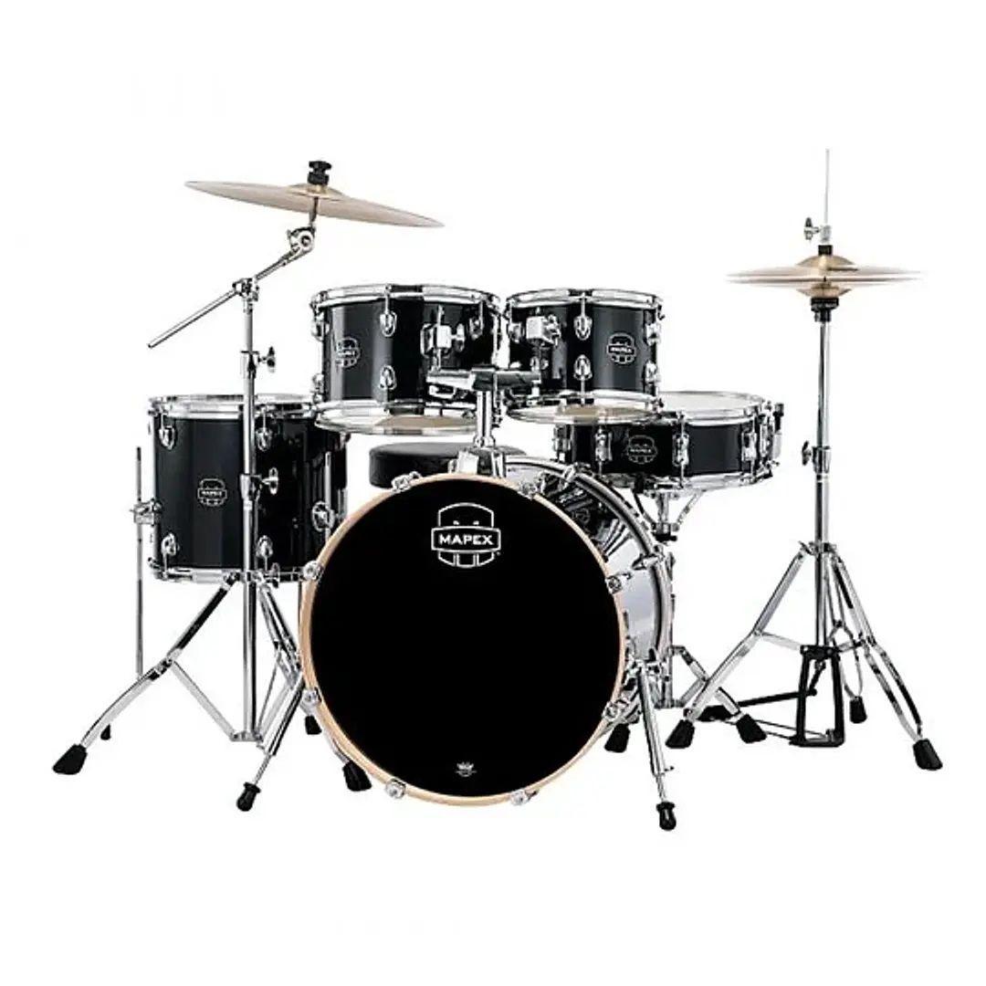 Ve5044FTCVH Batería Venus 4Pcs Hw C/Platos Black Galaxy Sparkle, Mapex -0