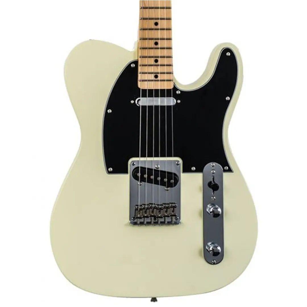 Guitarra eléctrica Telecaster WASHBURN OS-LT-IV-MF-A-U, Crema-6