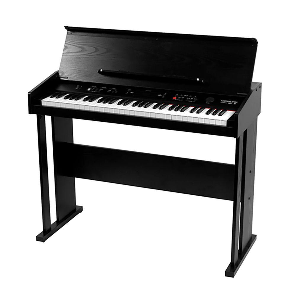 Órgano Electrónico Con Mueble Bontempi Negro-0